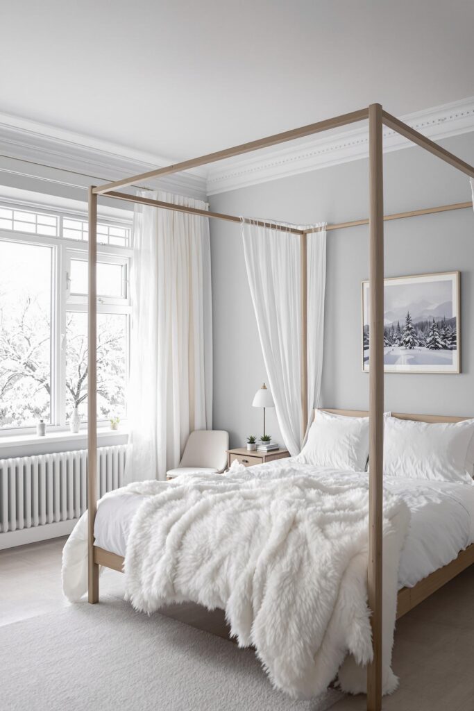 19 Scandinavian Bedroom Ideas To Inspire You! - Winter White Bedroom Scandinavian Style