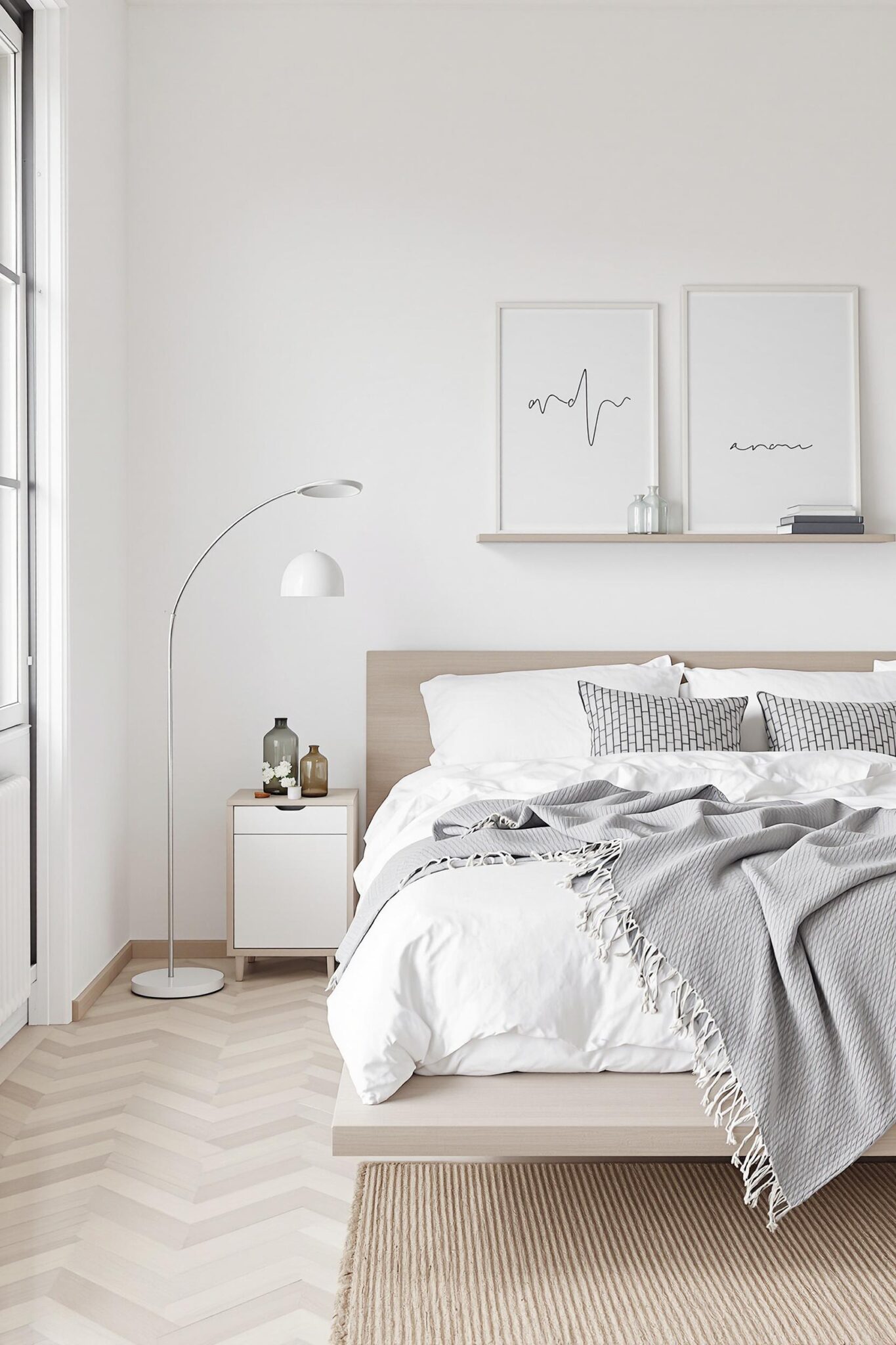 Image showcasing 19 Scandinavian Bedroom Ideas To Inspire You!