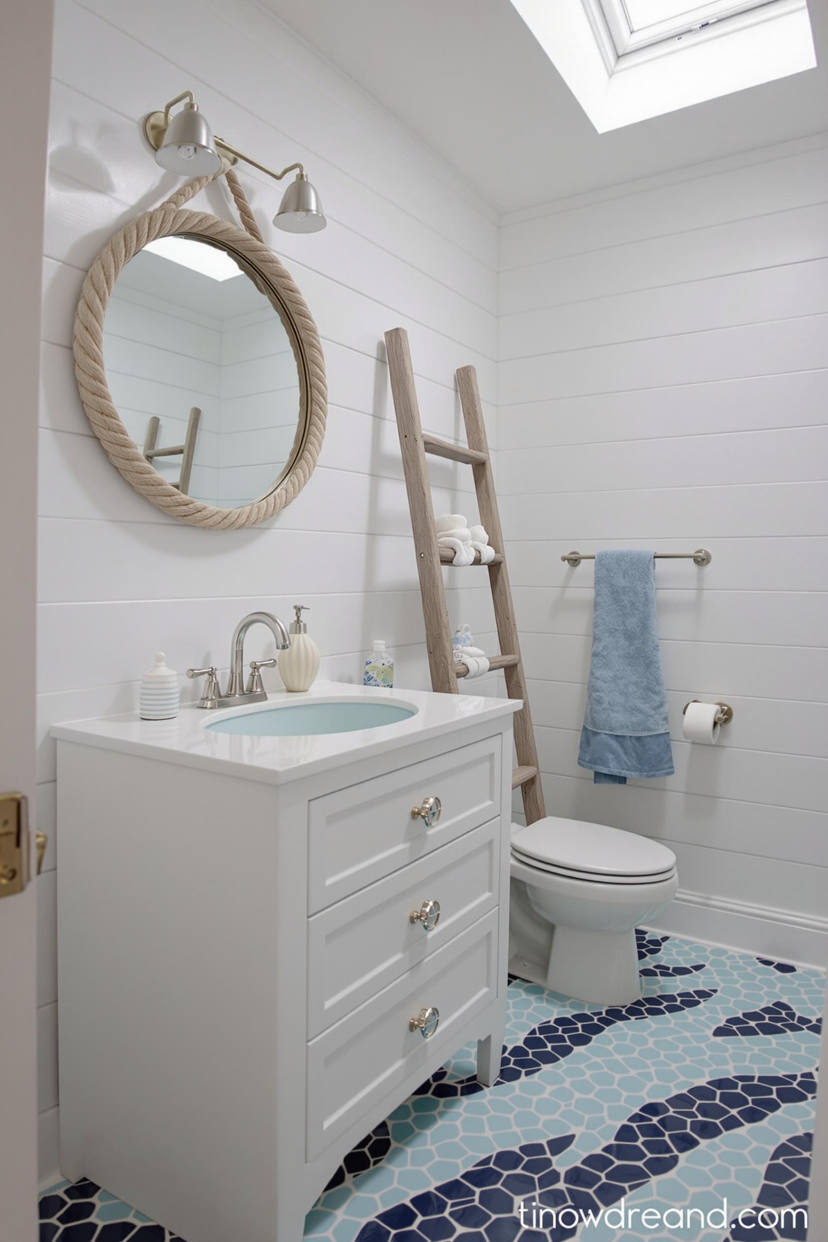 Beachy Bliss Bathroom Decor