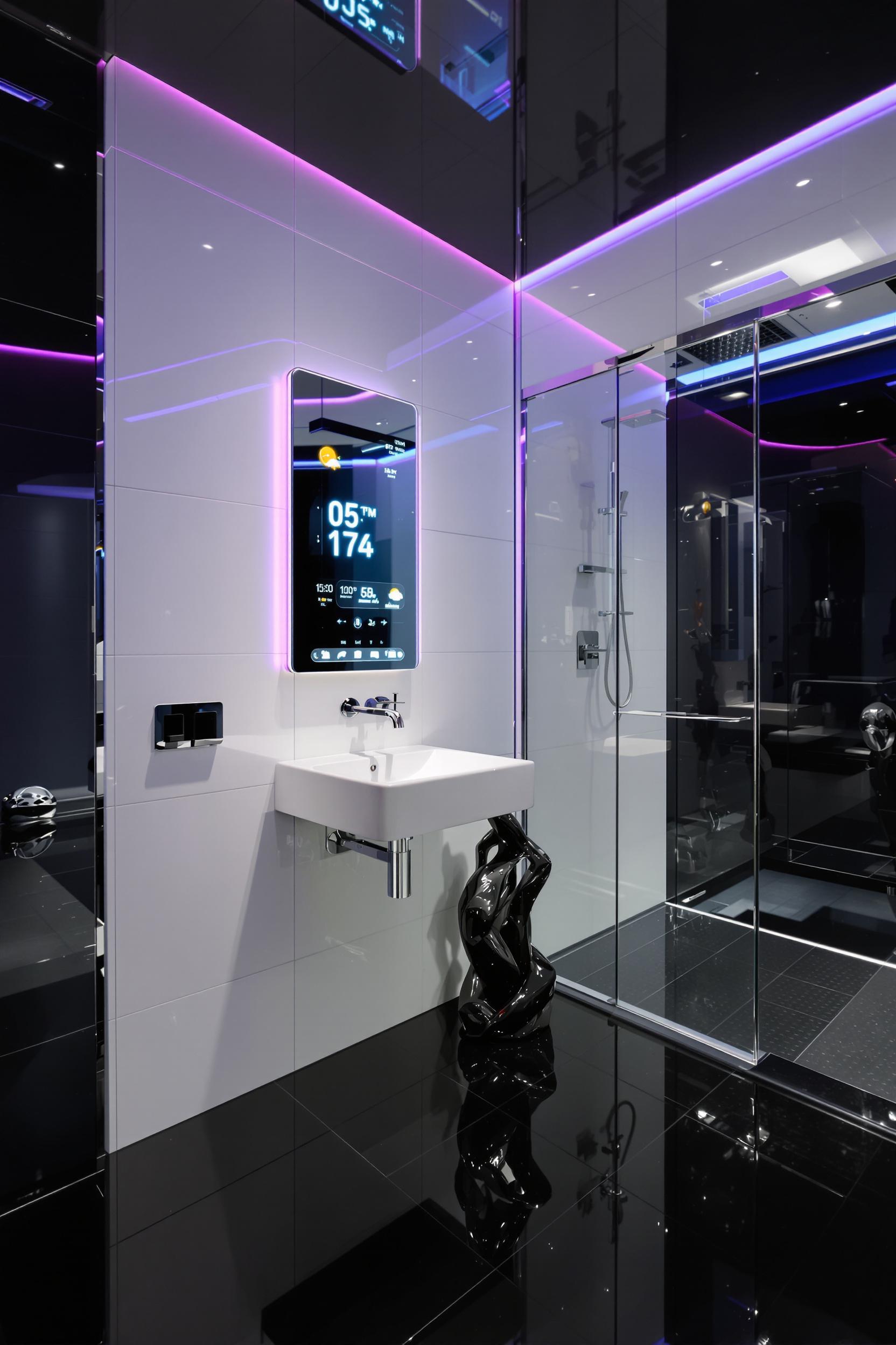 Futuristic Luxury Bathroom Design