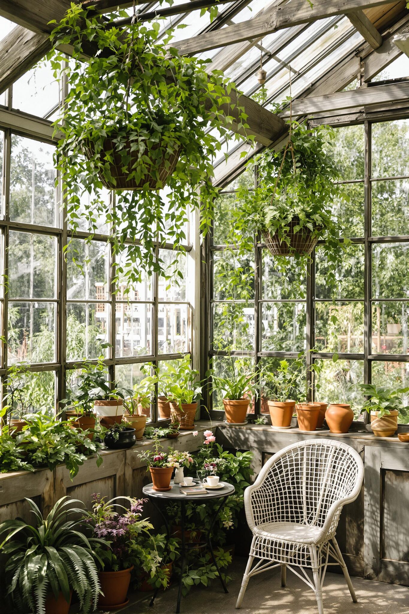 18 Stylish Greenhouse Interiors For Plant Lovers