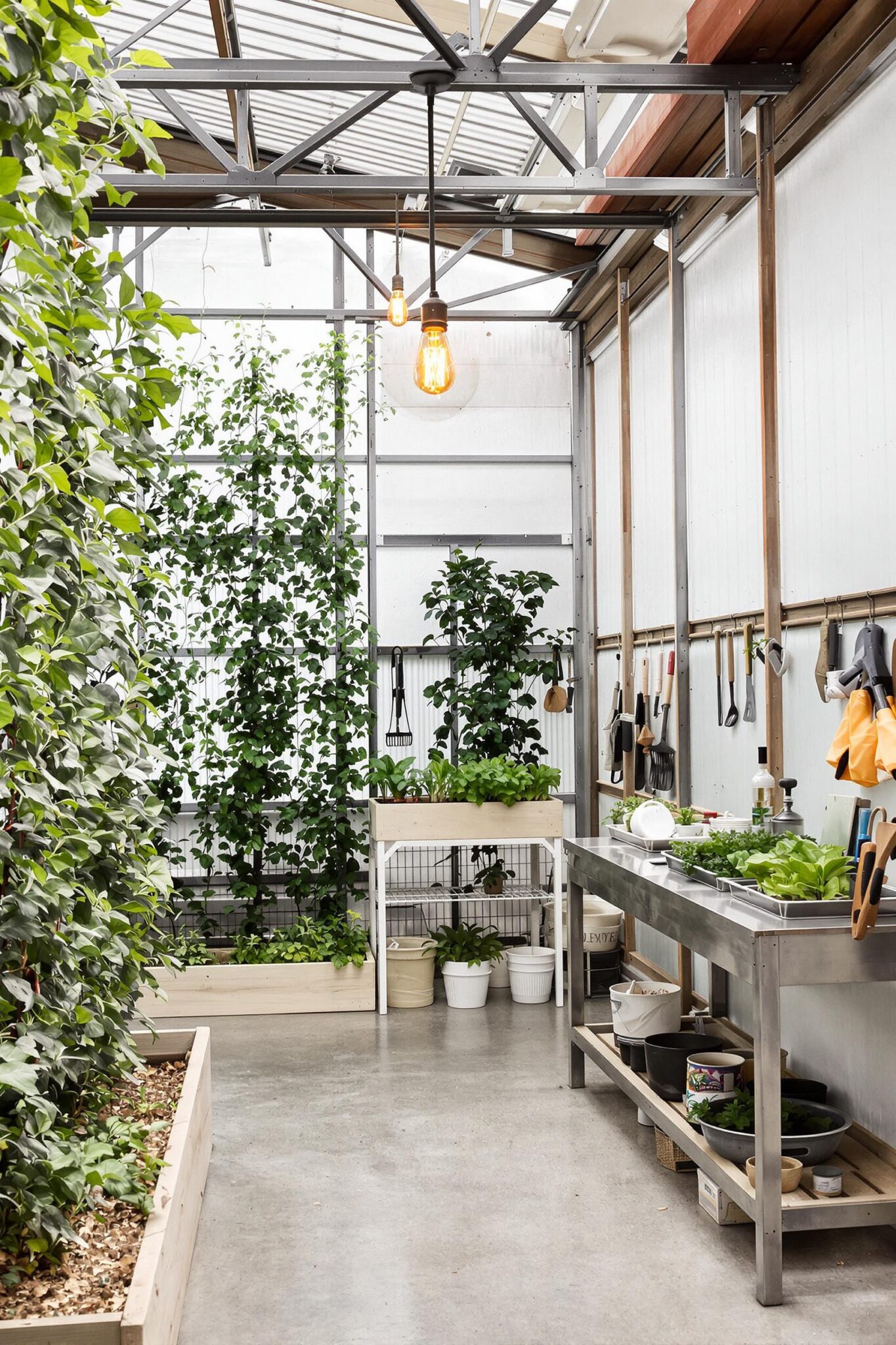 18 Stylish Greenhouse Interiors For Plant Lovers