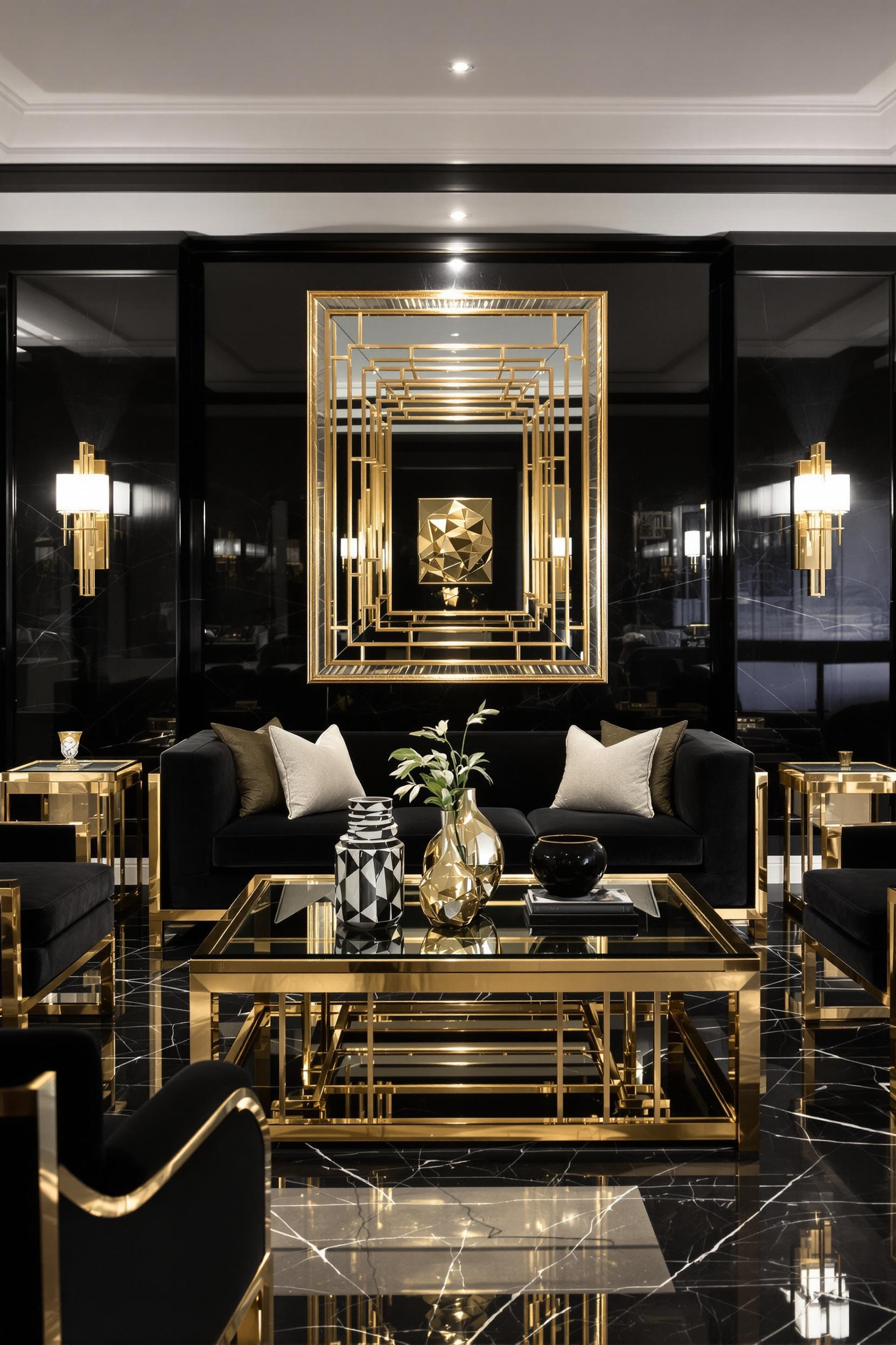 Bold Luxe Geometric Elegance