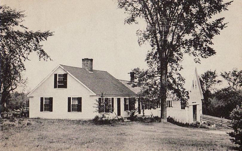 cape cod house example 1600s