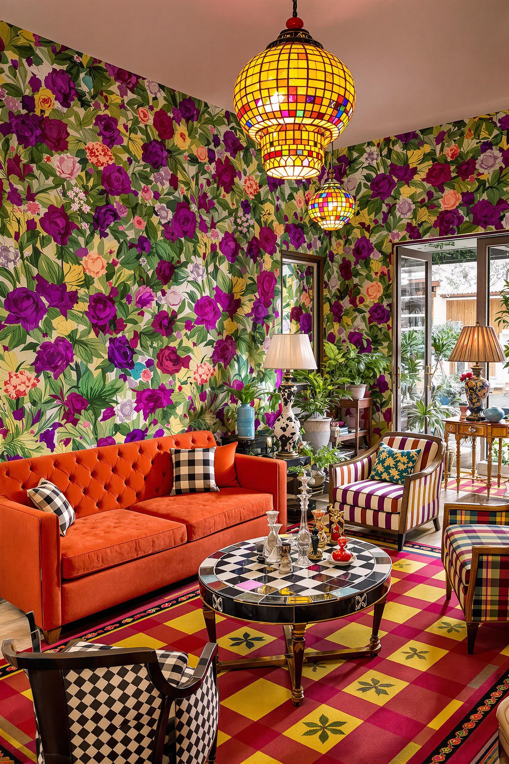 Colorful Haven of Comfort