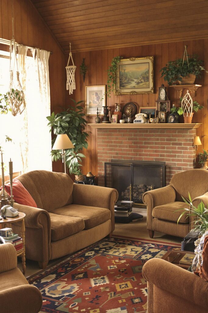 22 80S Interior Designs For Your Living Room