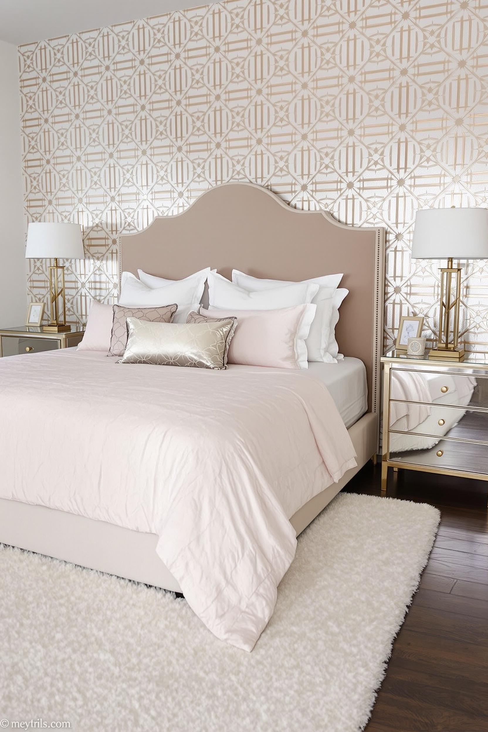 Dreamy Pink and Gold