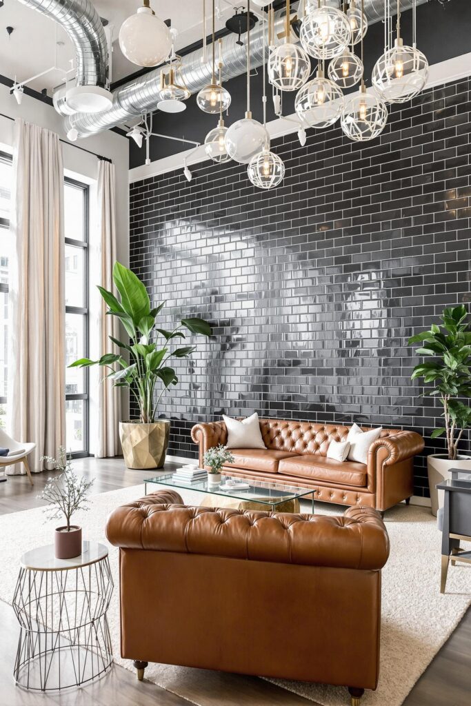 20 Industrial Living Room Designs To Inspire