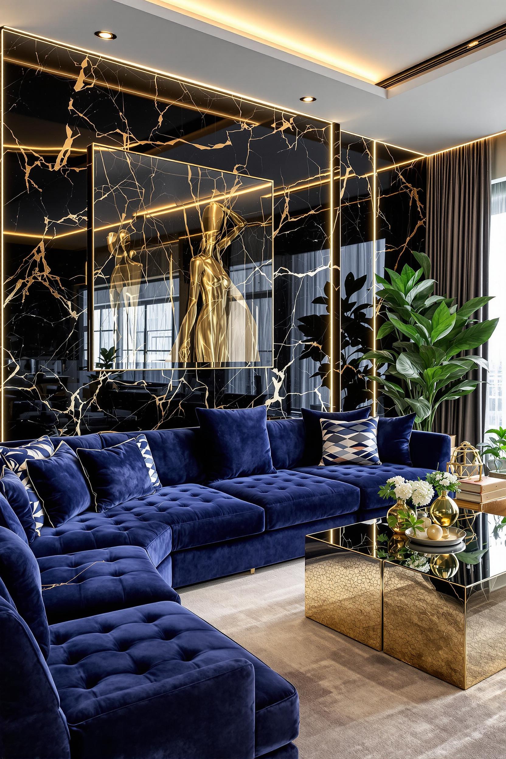 Luxurious Living Room Elegance