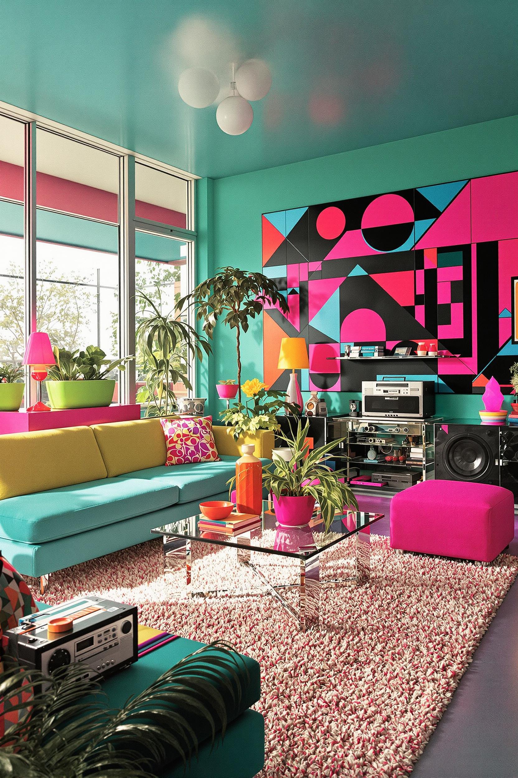 Retro Neon Paradise