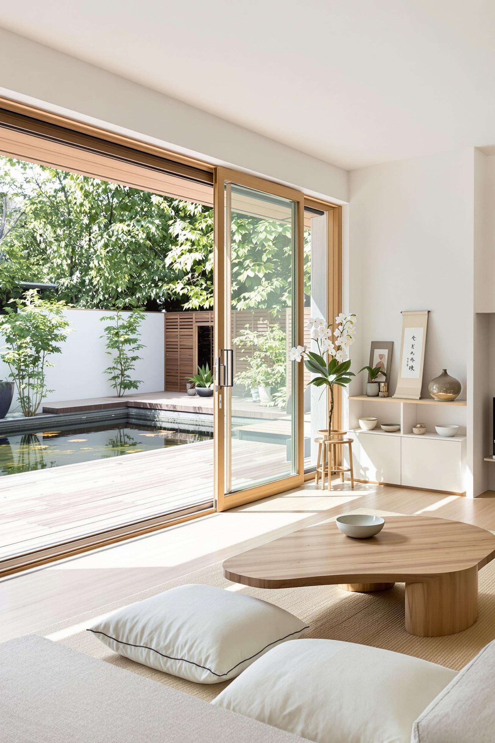 Serene indoor outdoor retreat