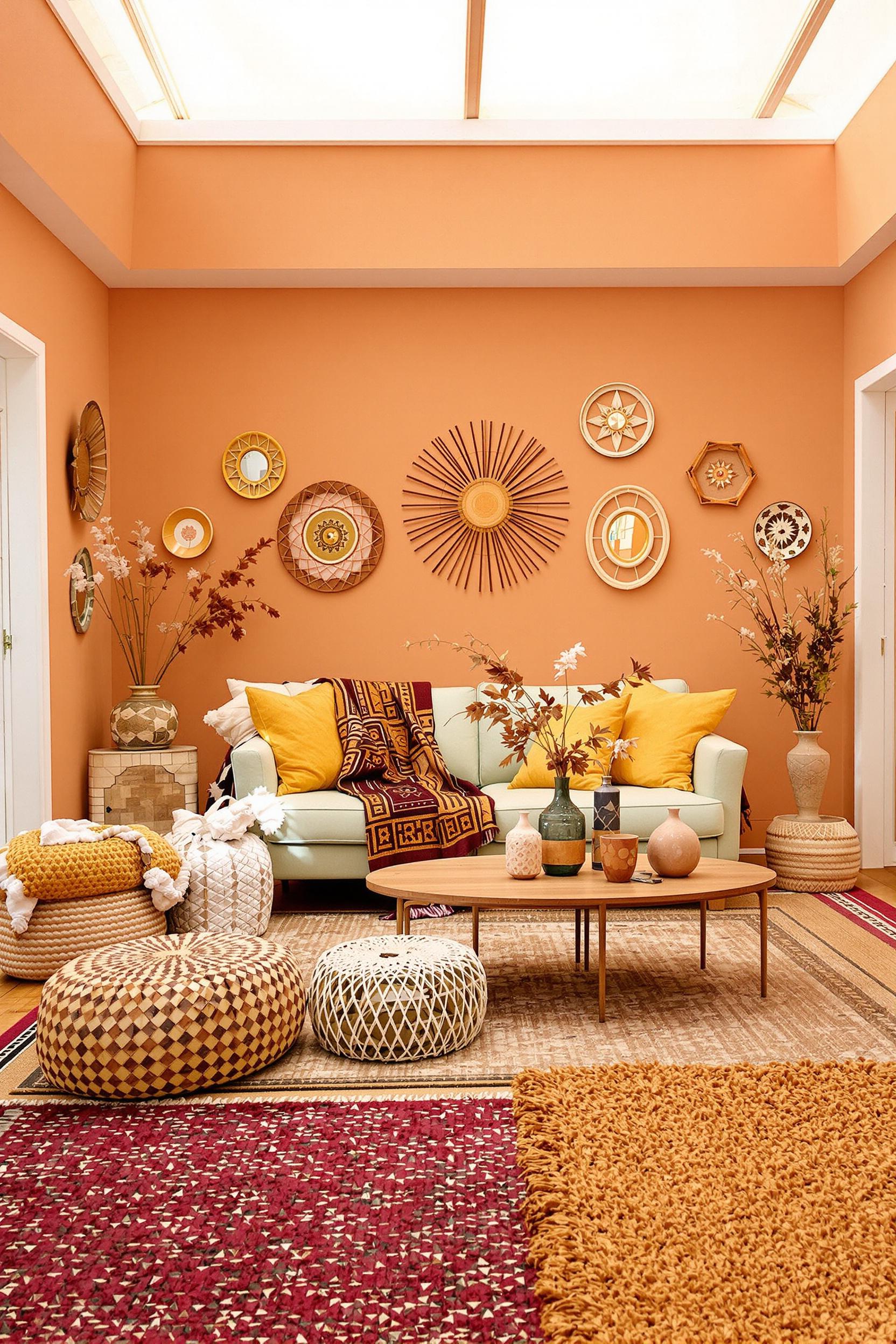 Sunny Boho Living Room