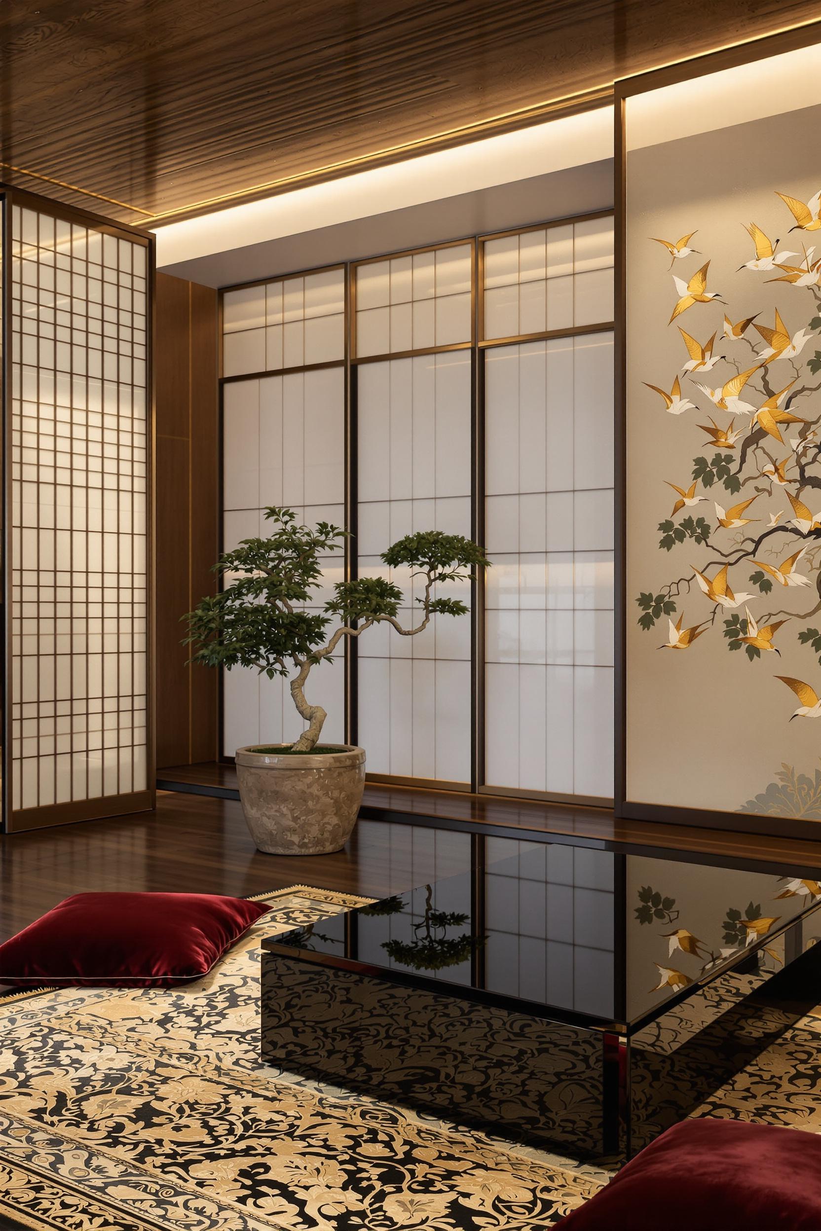 Tranquil Japanese Inspired Elegance
