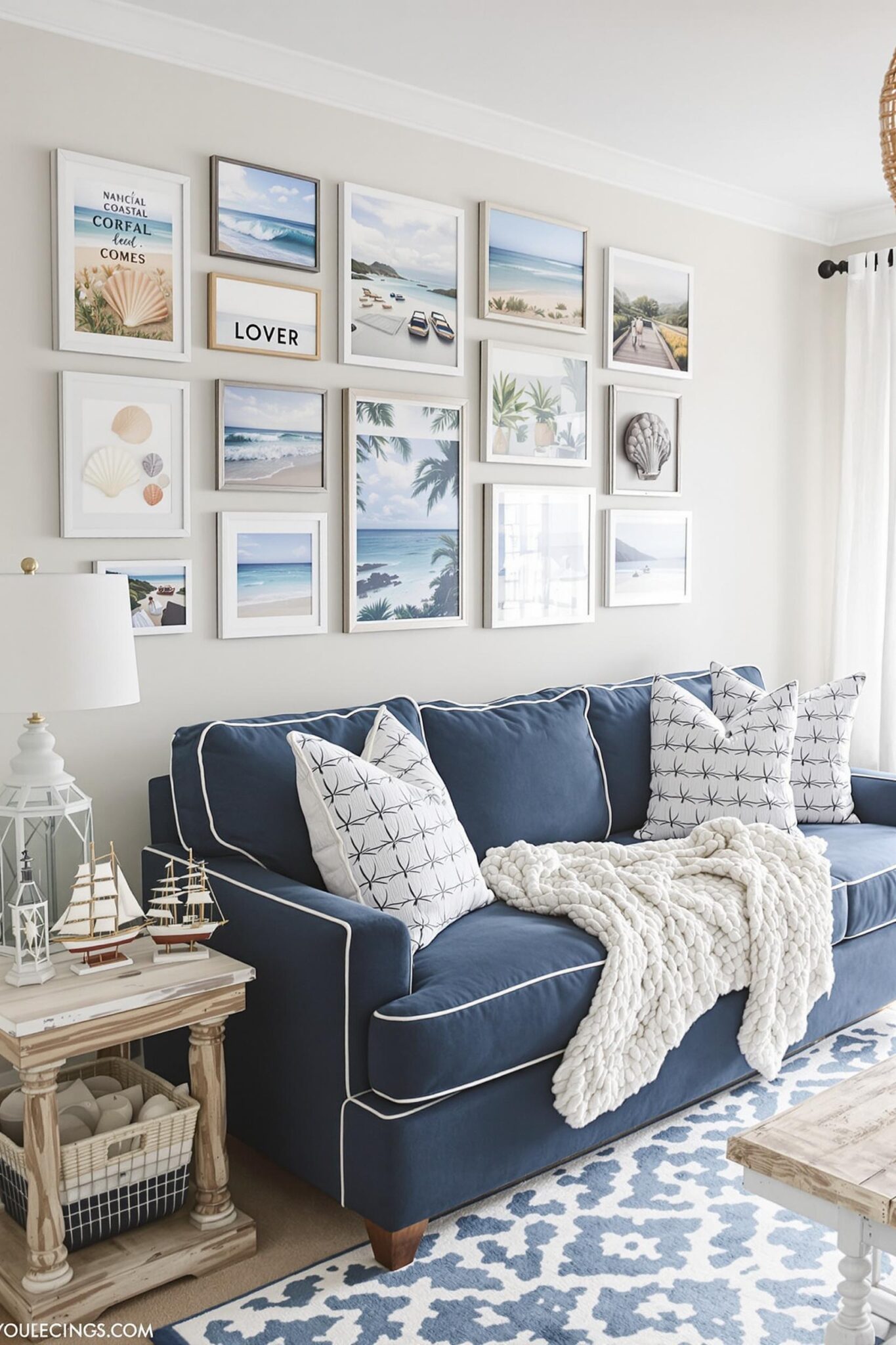 20 Coastal Couch Ideas For Beachy Living Rooms