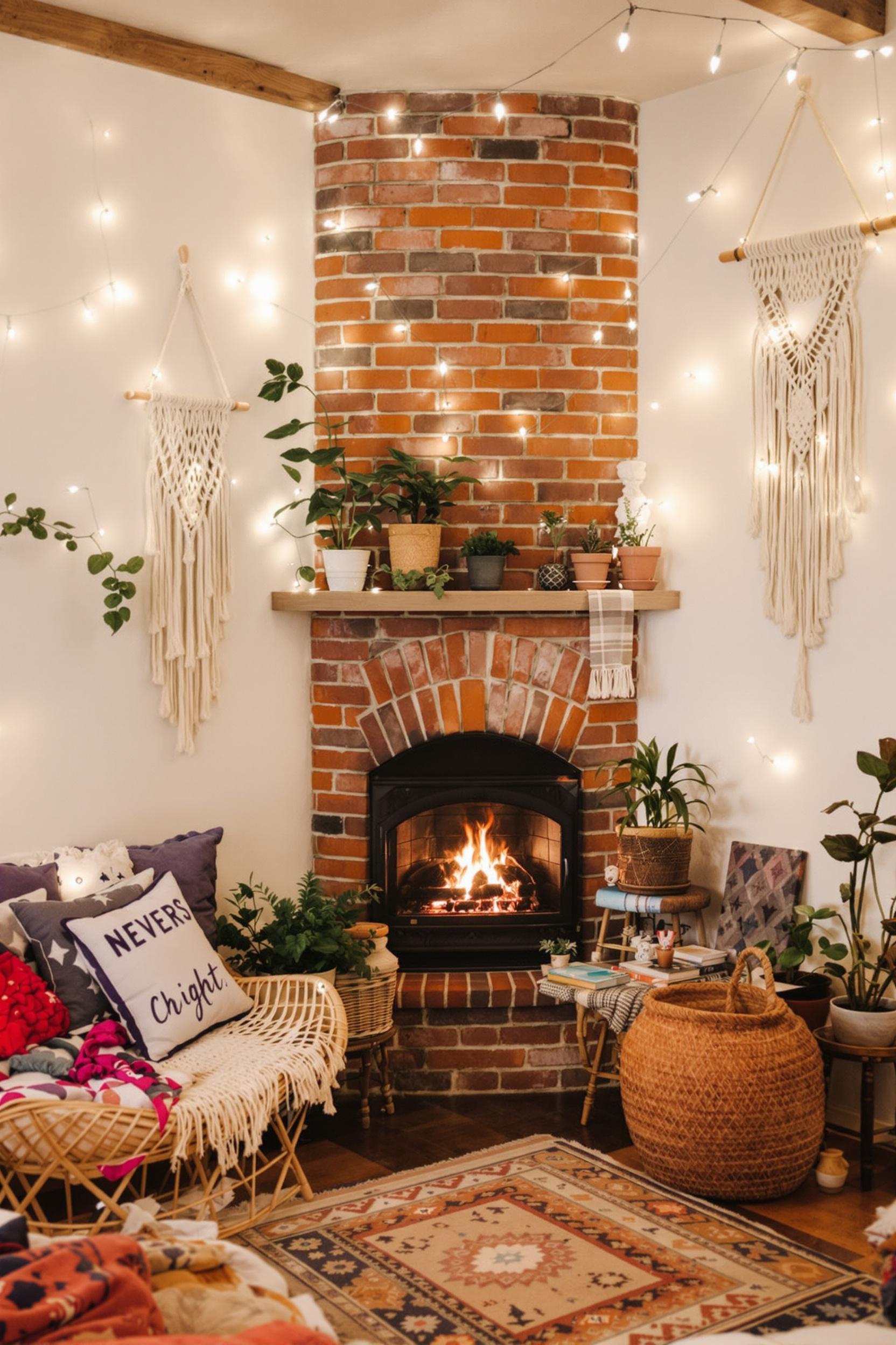 Cozy Boho Living Vibes