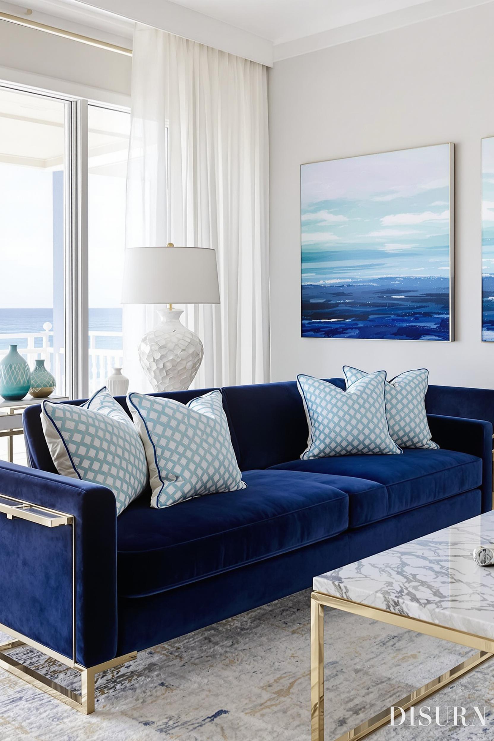 Cozy Elegance with Ocean Vibes
