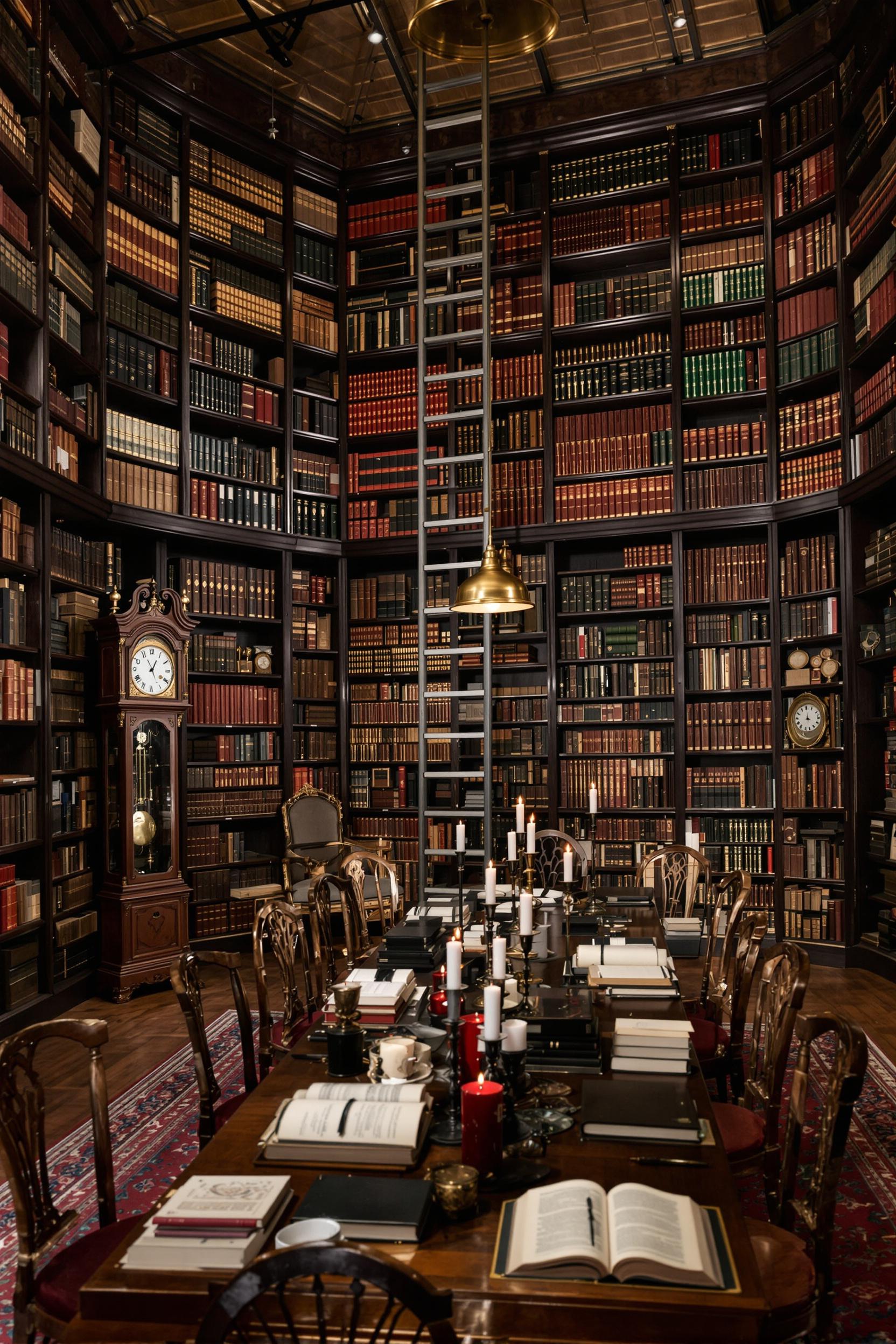 Cozy Escape Among Books
