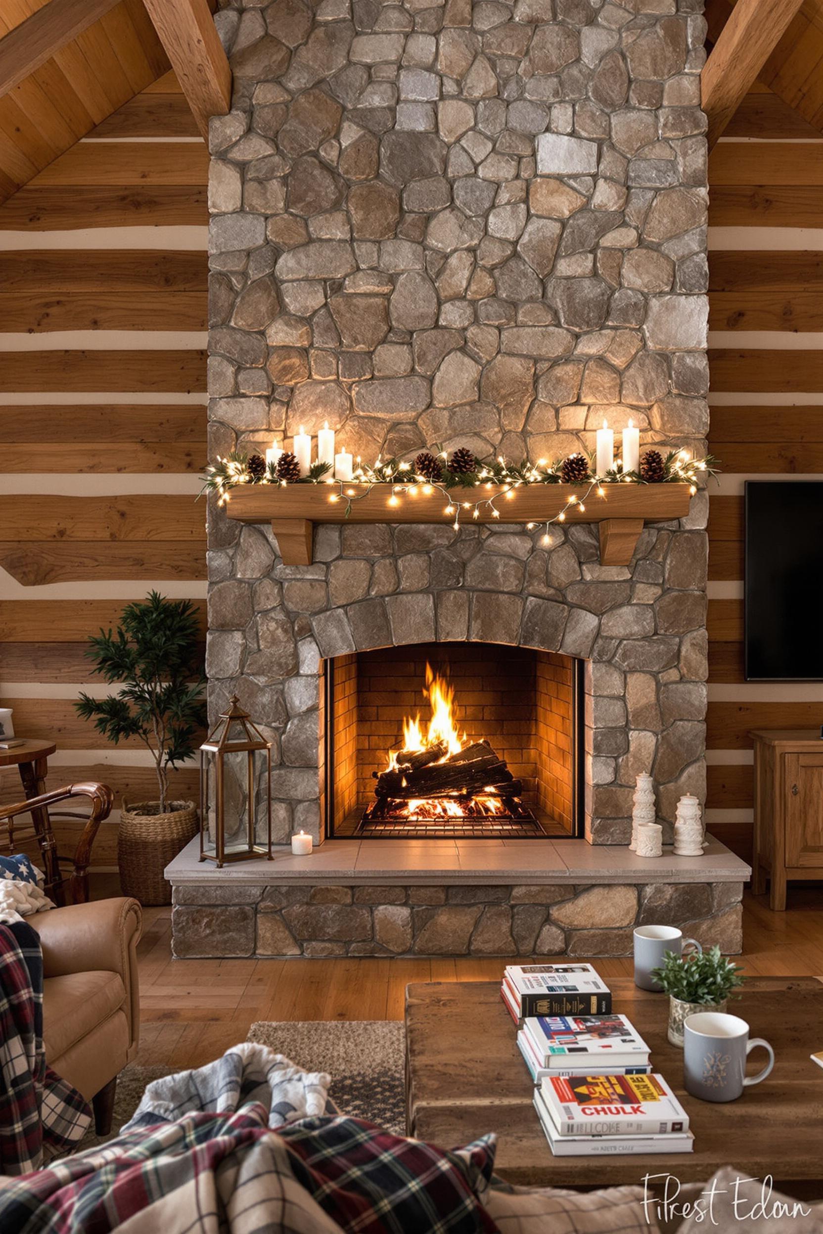 Cozy Warmth by Firelight