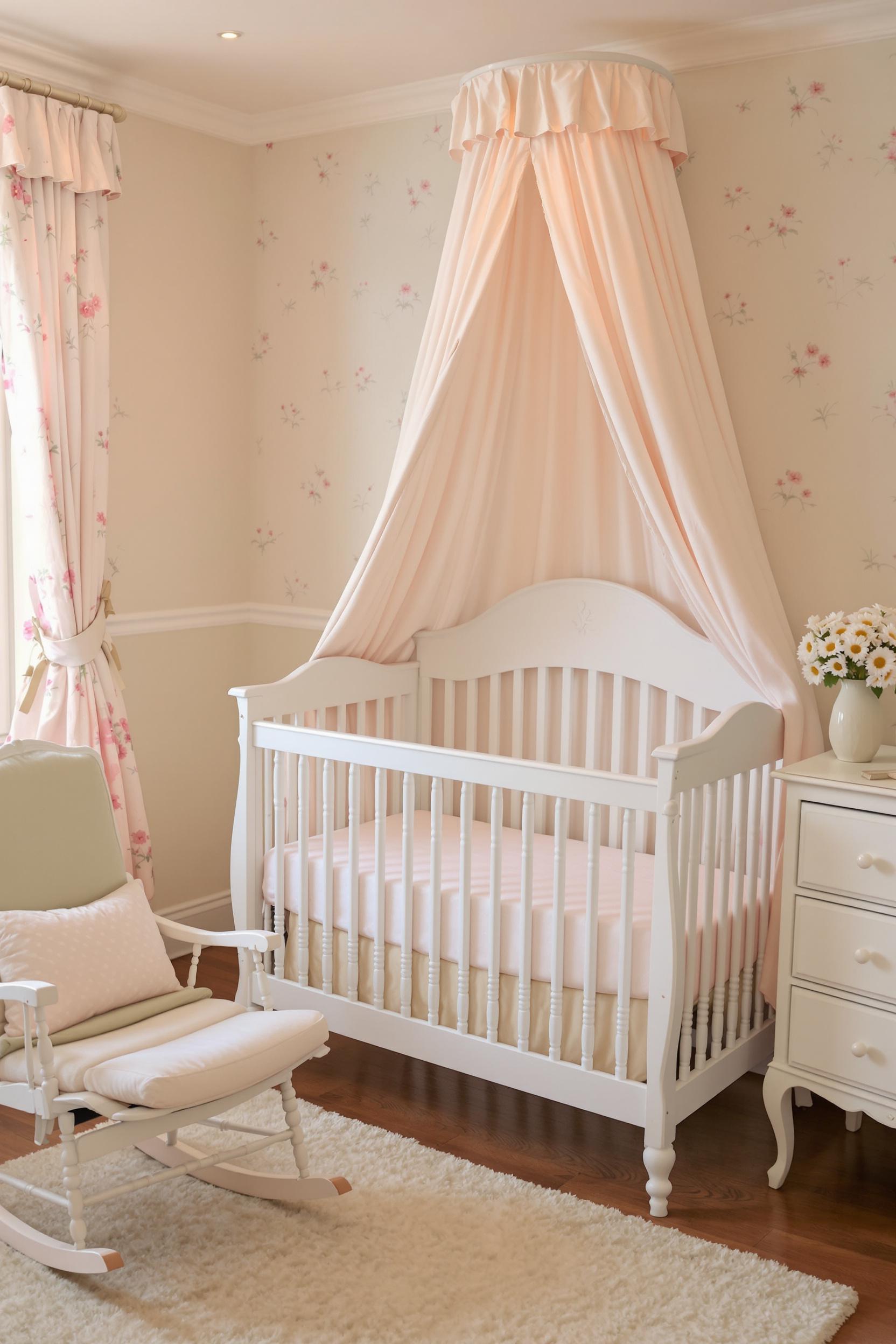 Dreamy Blossoms Nursery Vibes