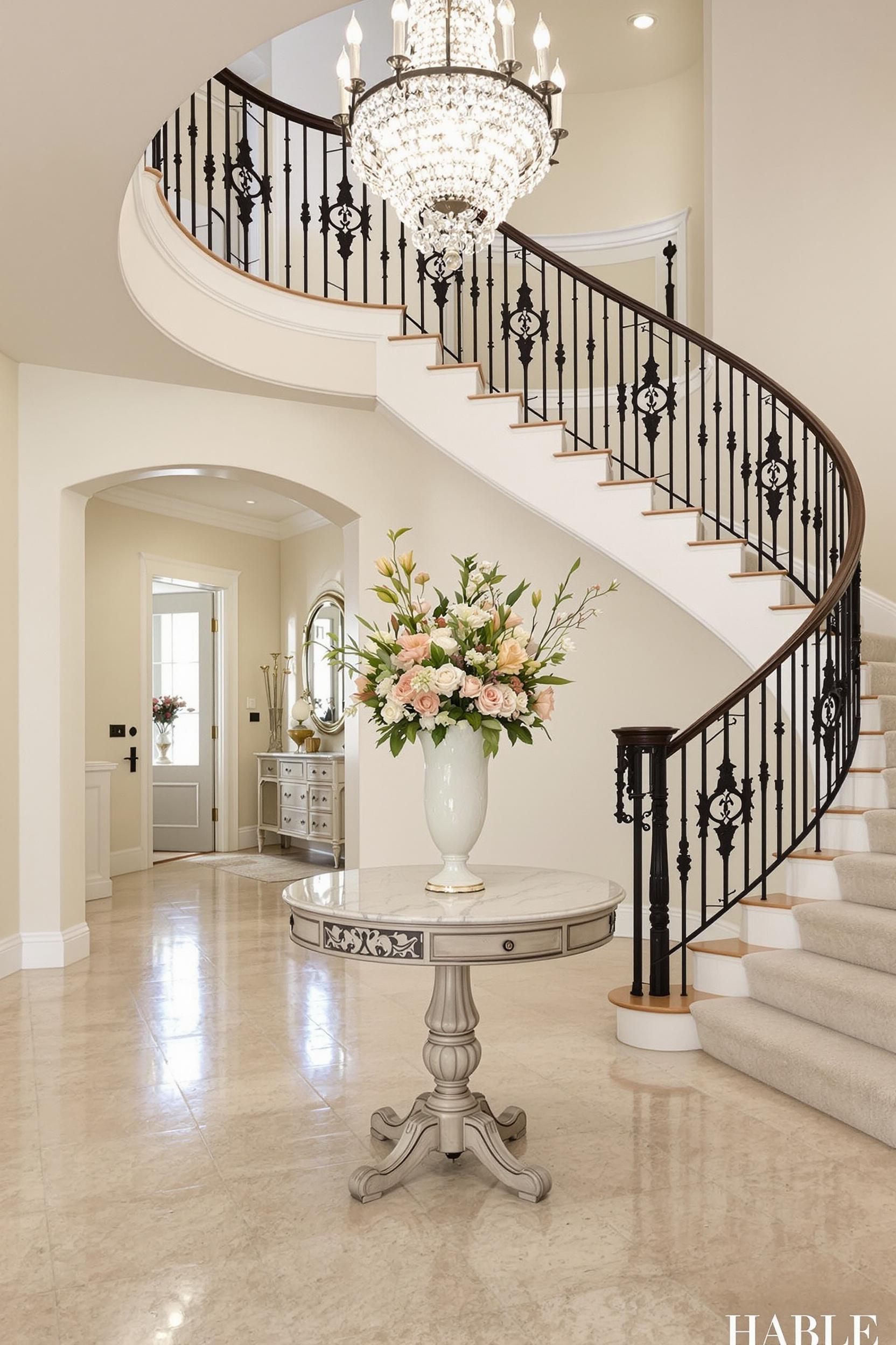 Graceful Staircase and Glow