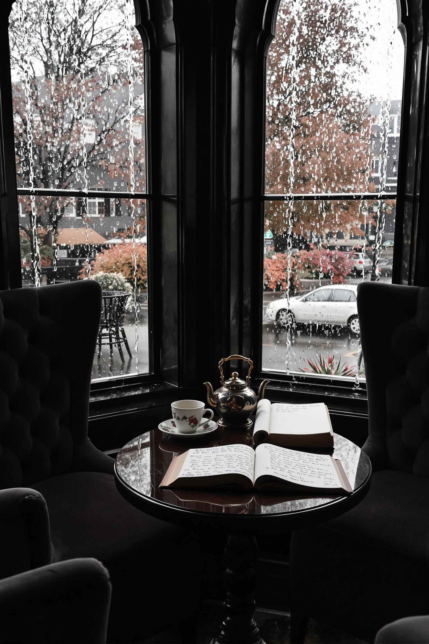 Rainy Day Reading Bliss
