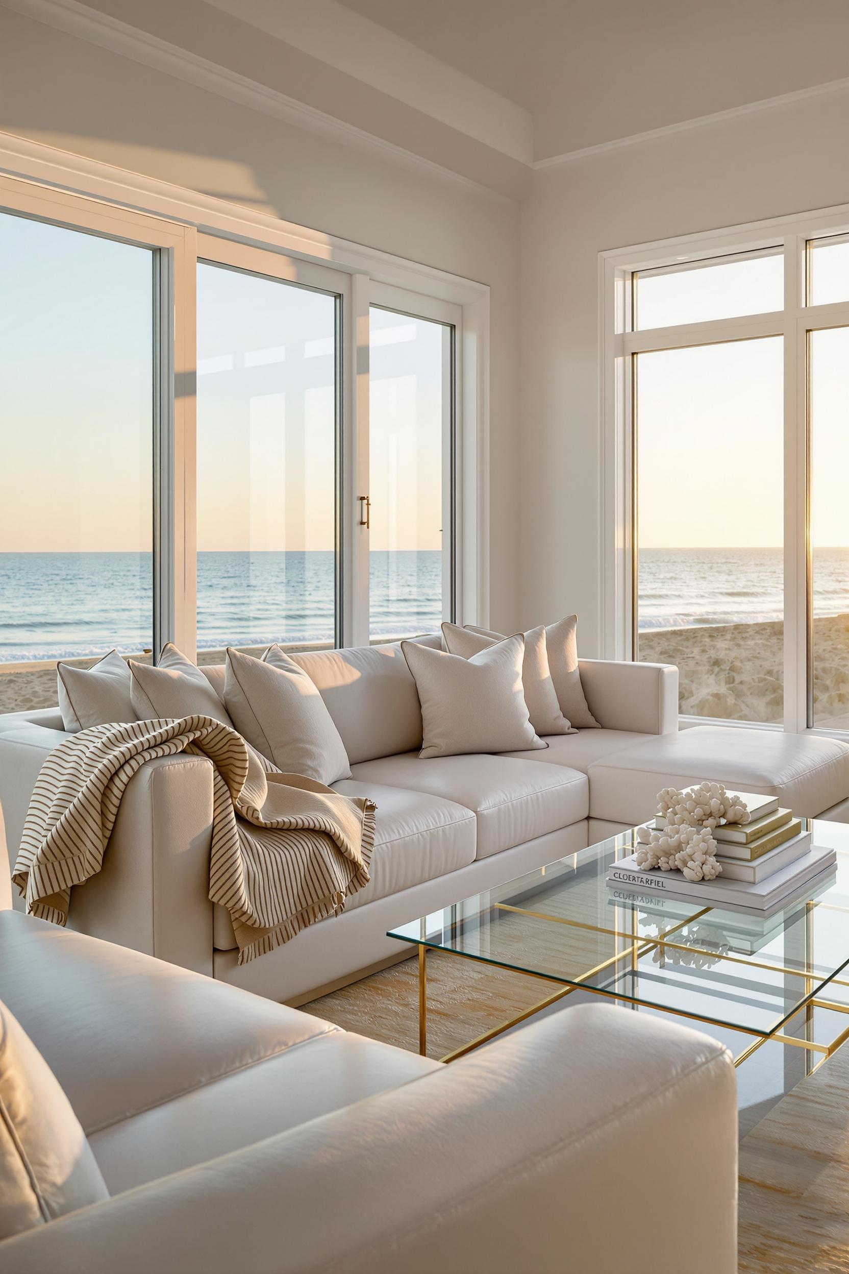 Sunlit Coastal Living Retreat