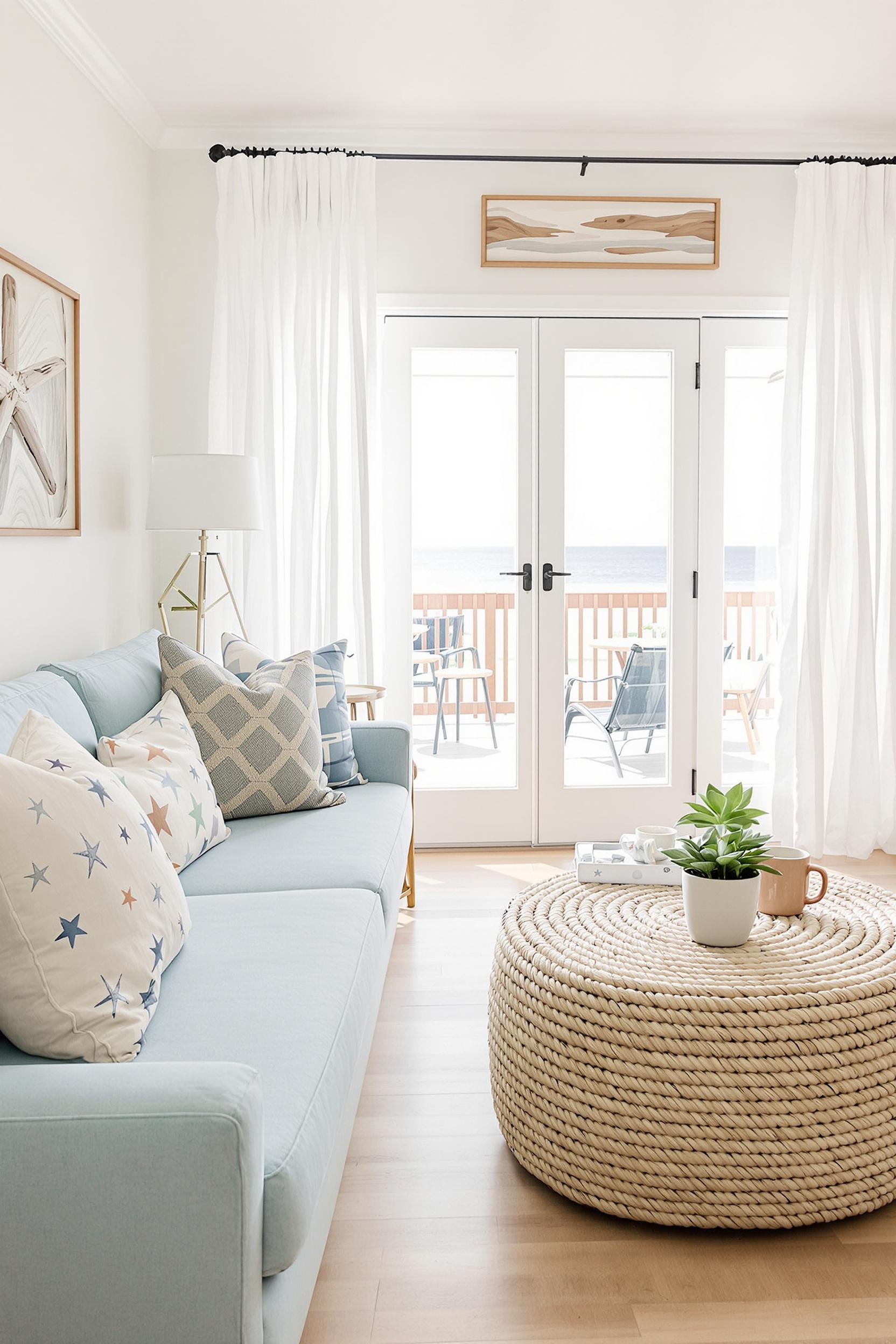 Sunny Pastel Beach Retreat