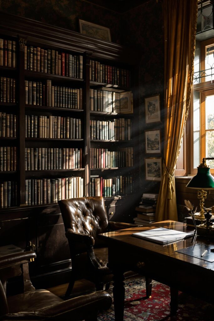 timeless vintage study vibes