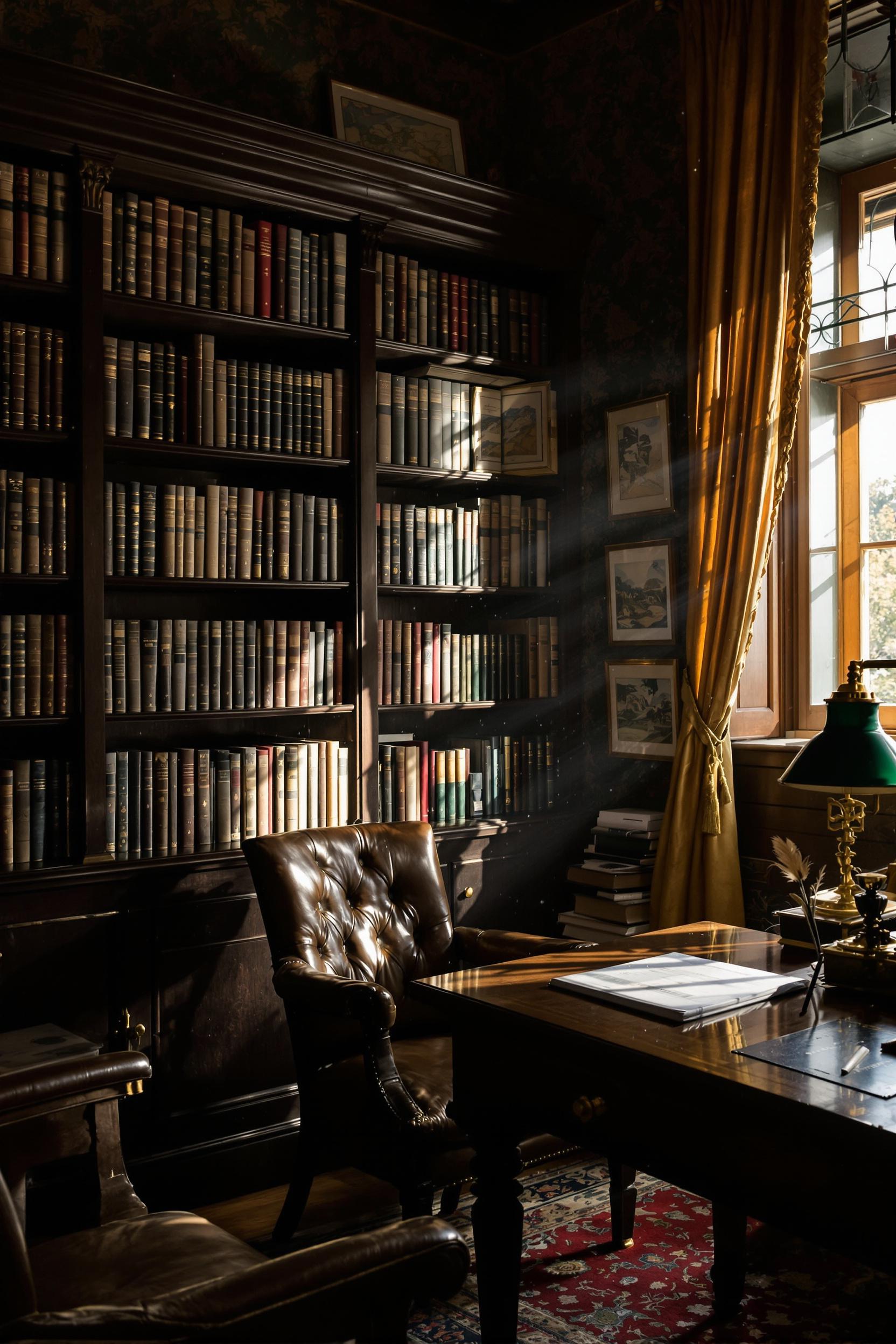 timeless vintage study vibes