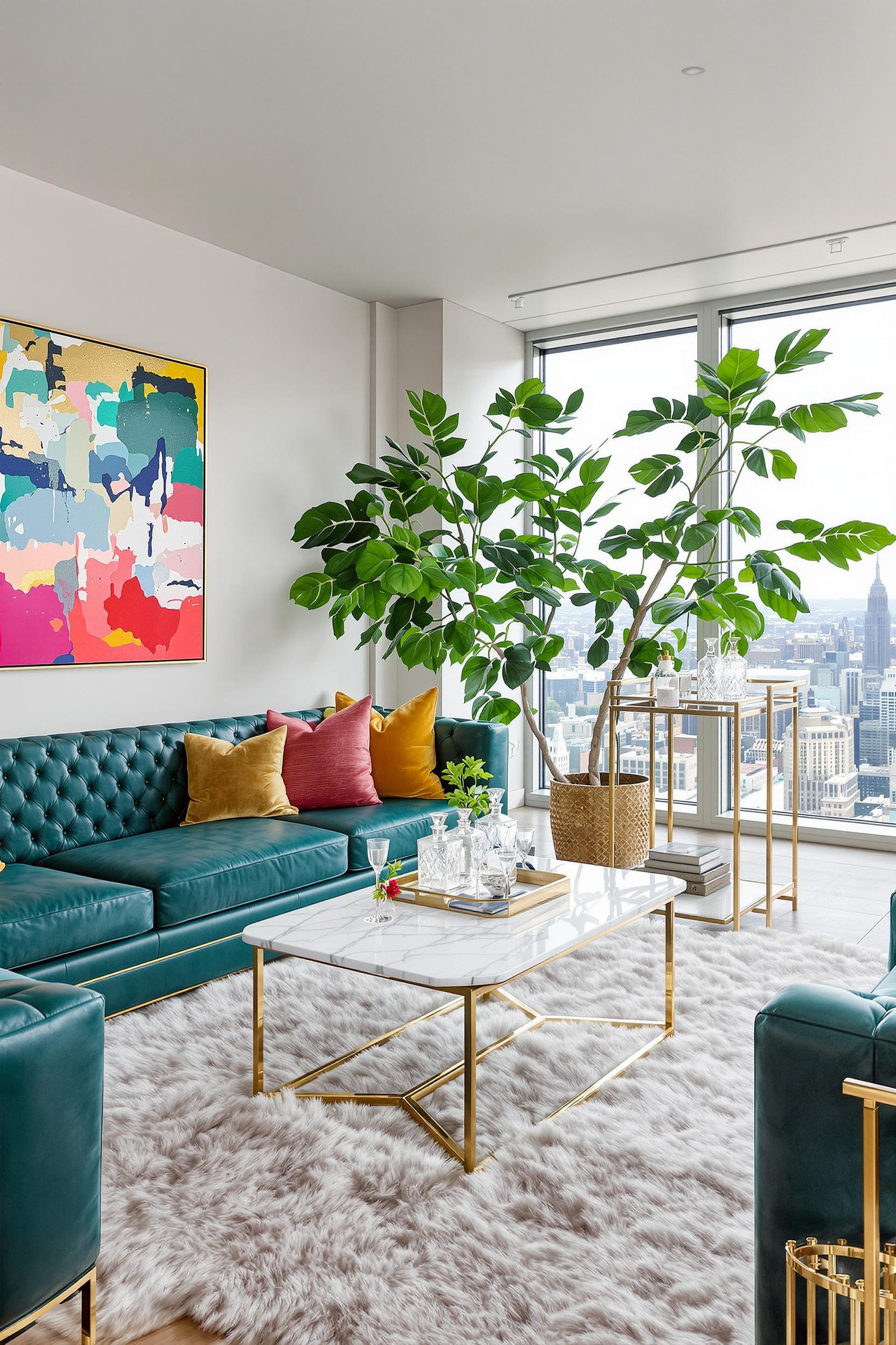 Vibrant Living Room Bliss