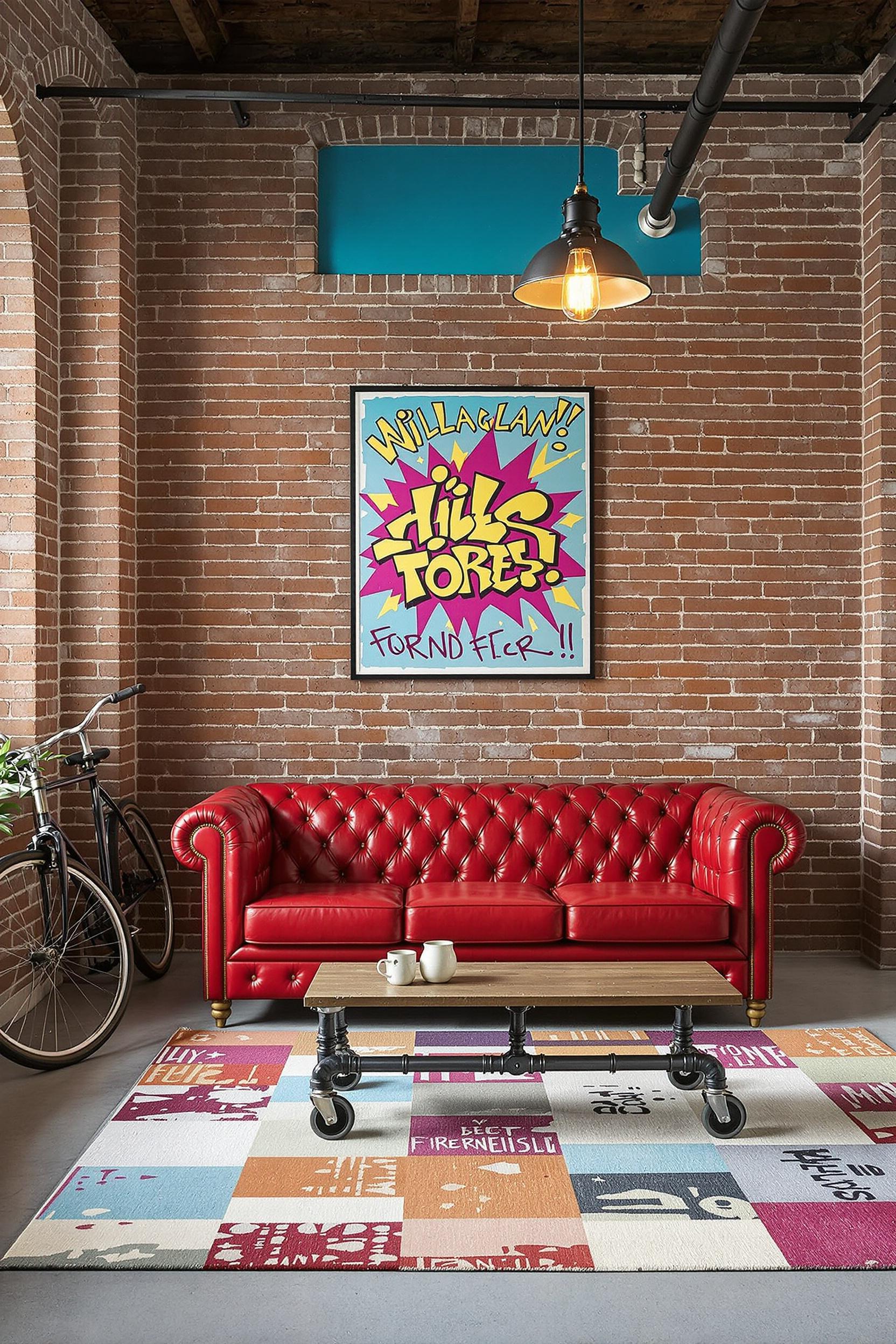 Bold Sofa Cozy Charm