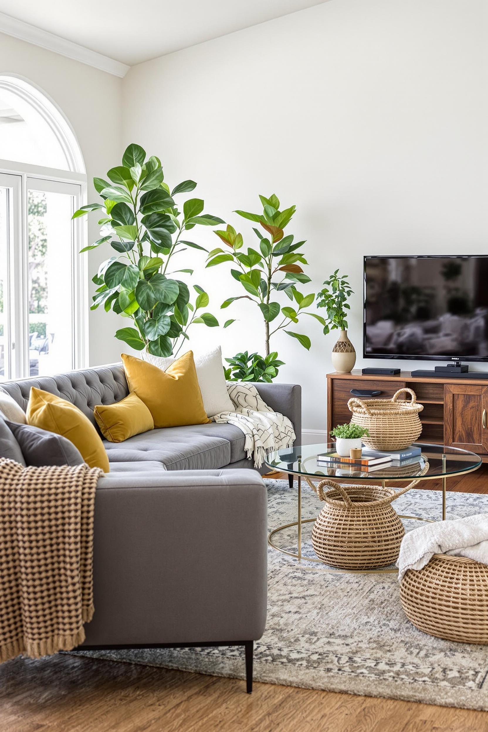 Cozy Serenity with Warm Accents