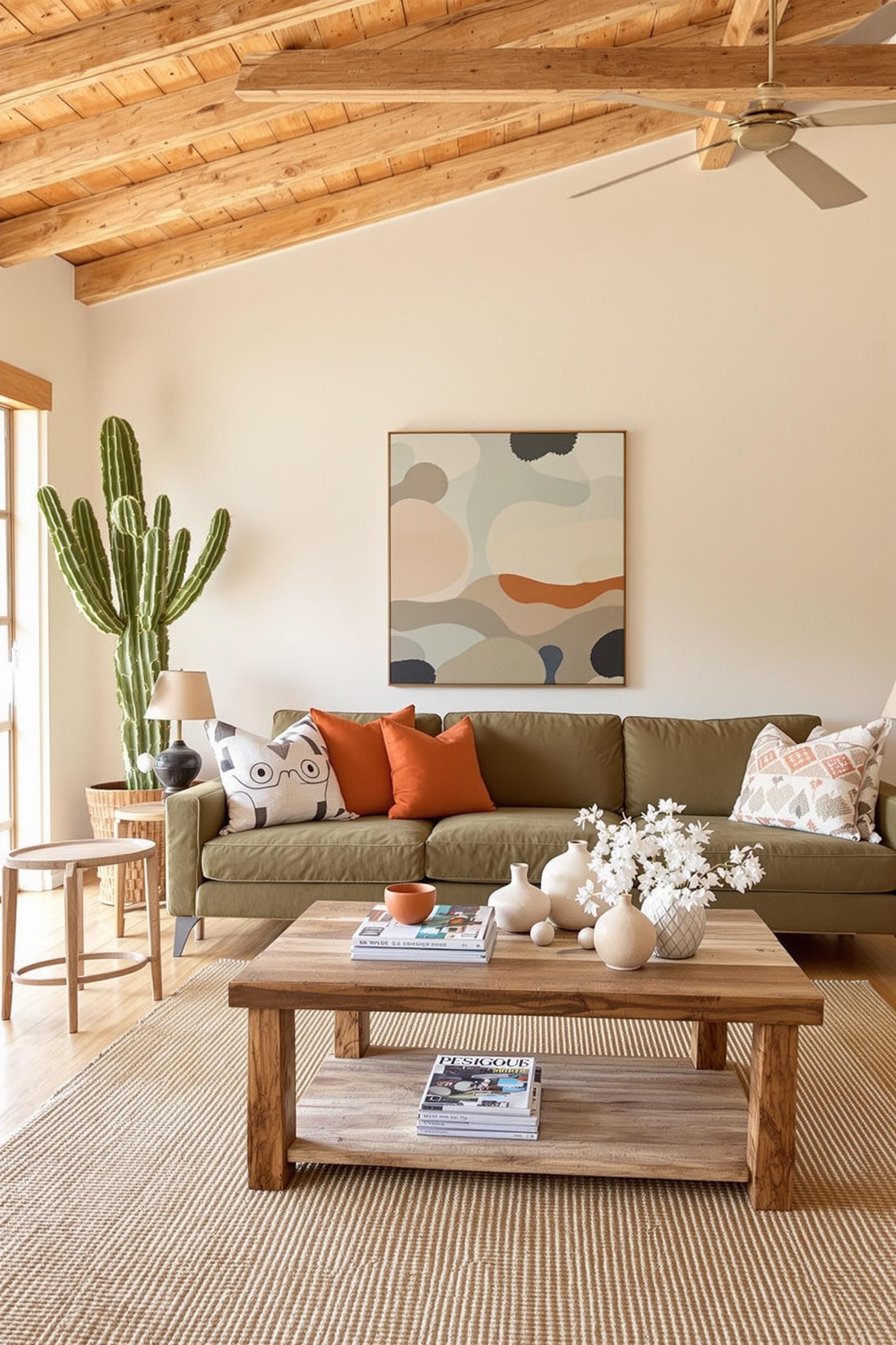 Earthy Serenity Living Room