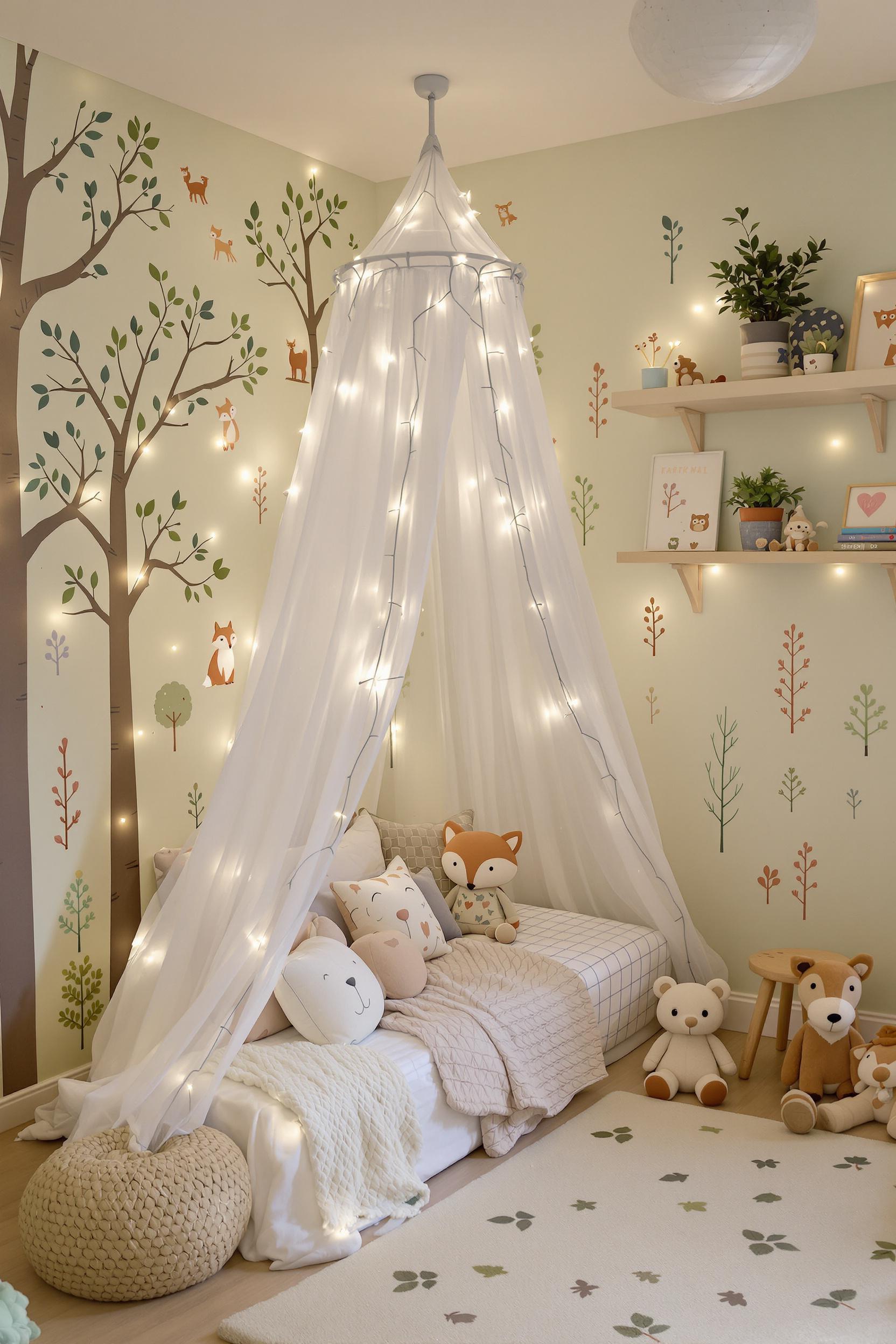 Magical Woodland Kids Room