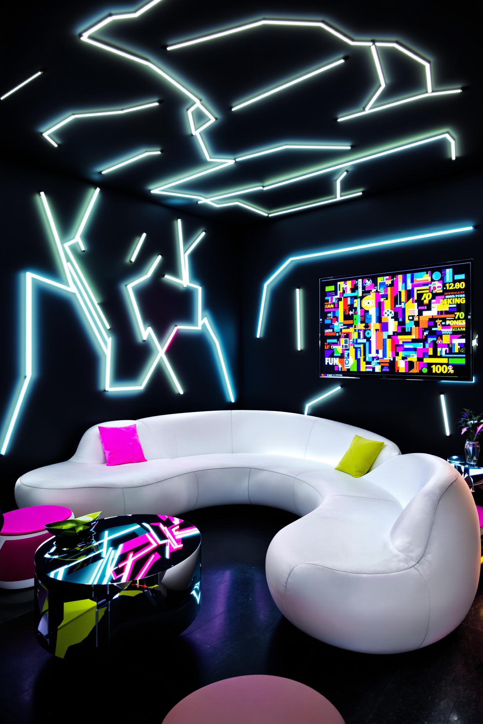 Neon Dream Lounge Vibes