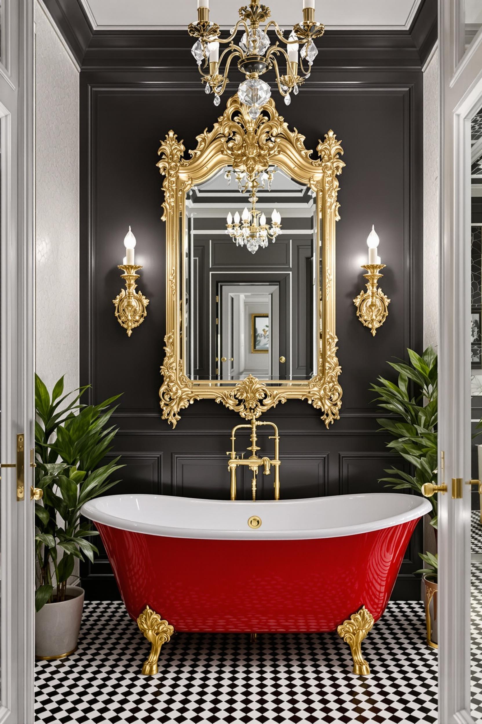 Royal Elegance Bathroom Design