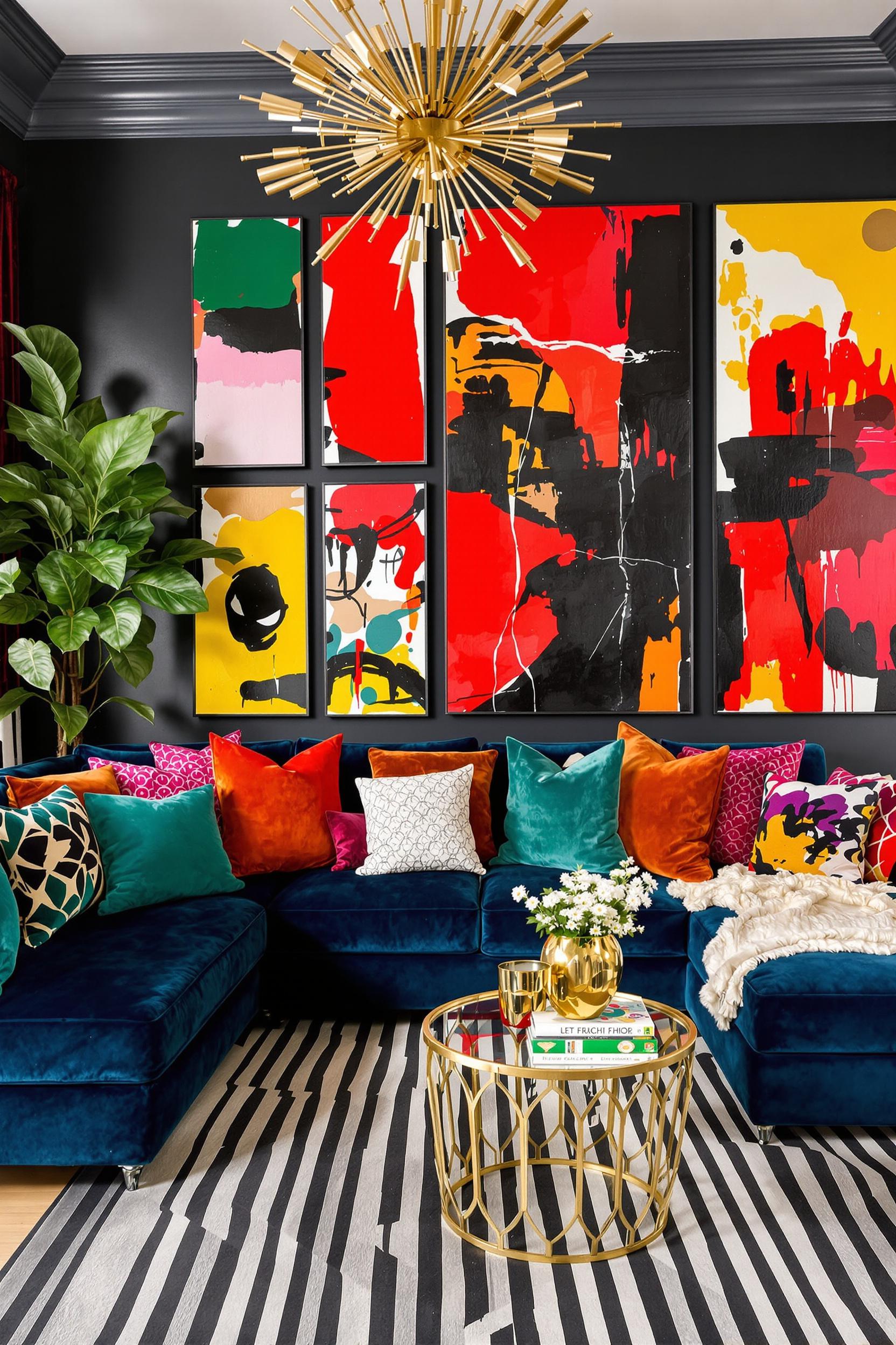 Vibrant Living Room Bliss