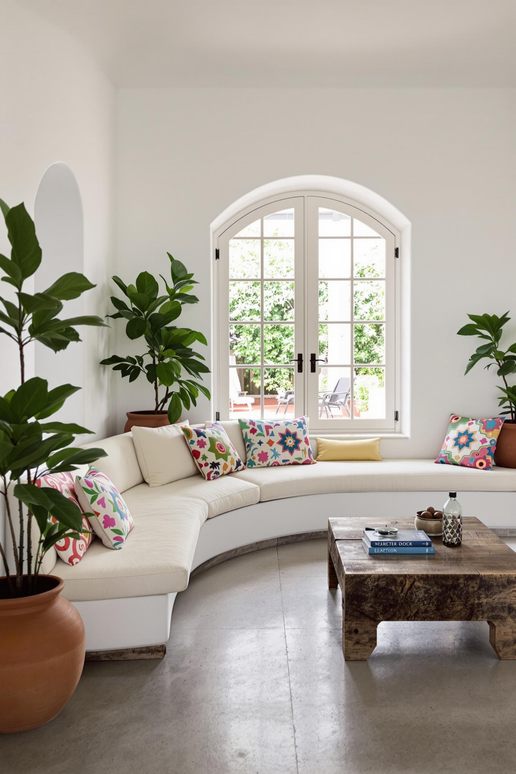 Warm Vibrant Living Space