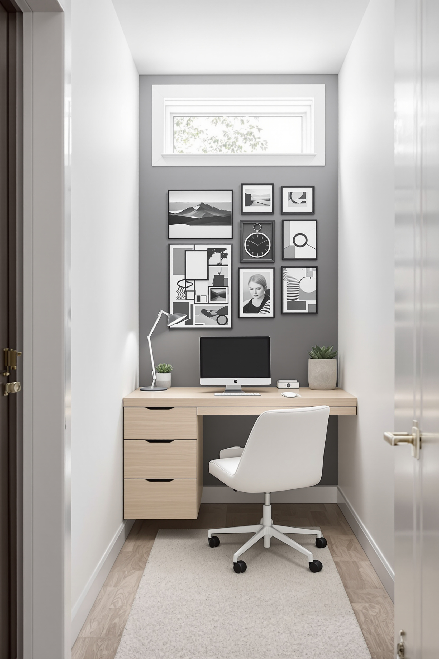 Bright and Cozy Workspace