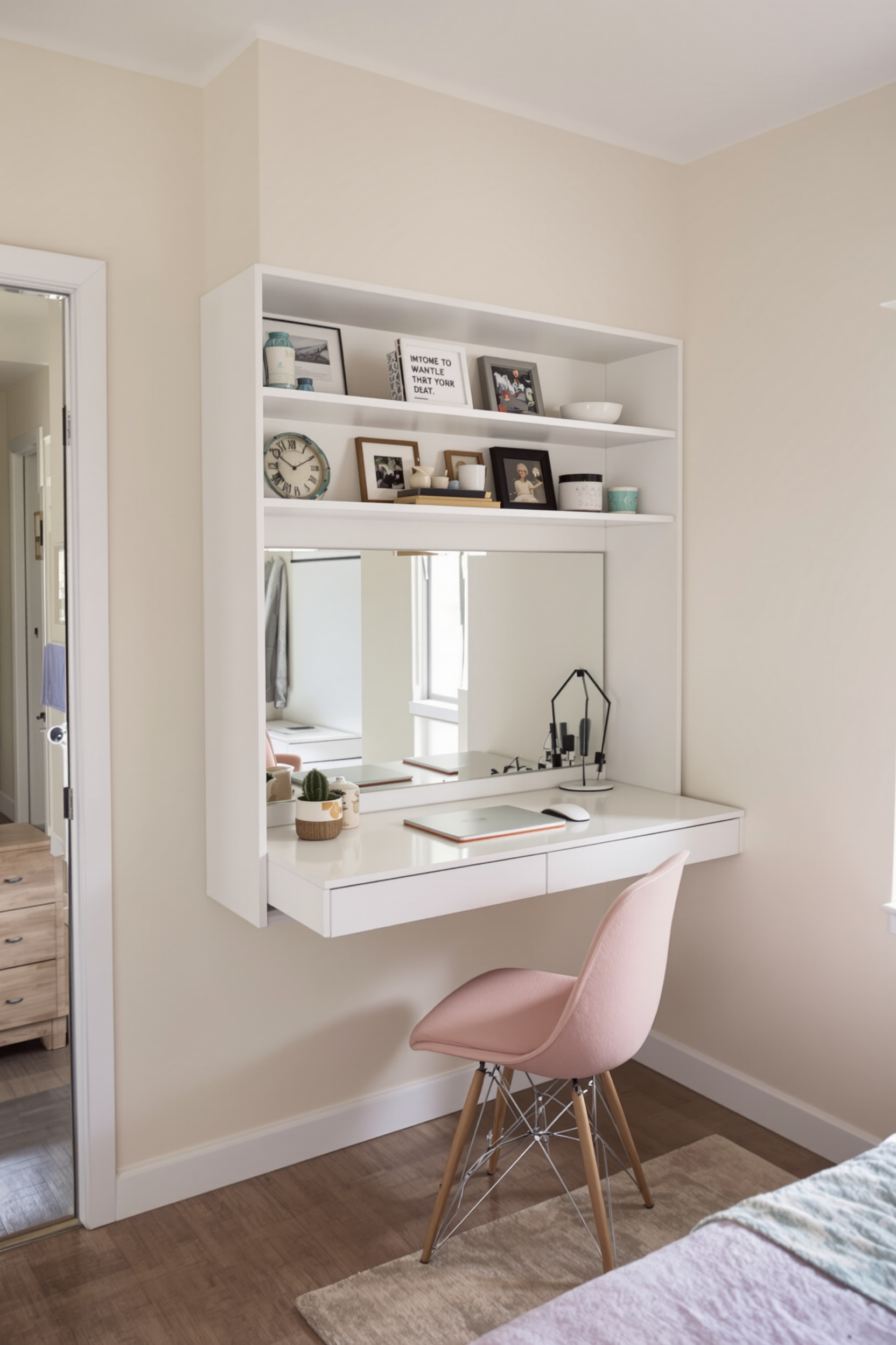 Chic and Cozy Vanity