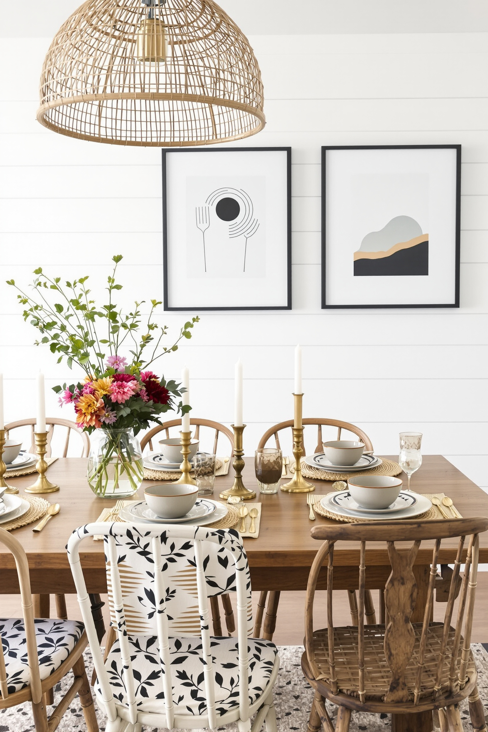 Charming Eclectic Dining Vibes