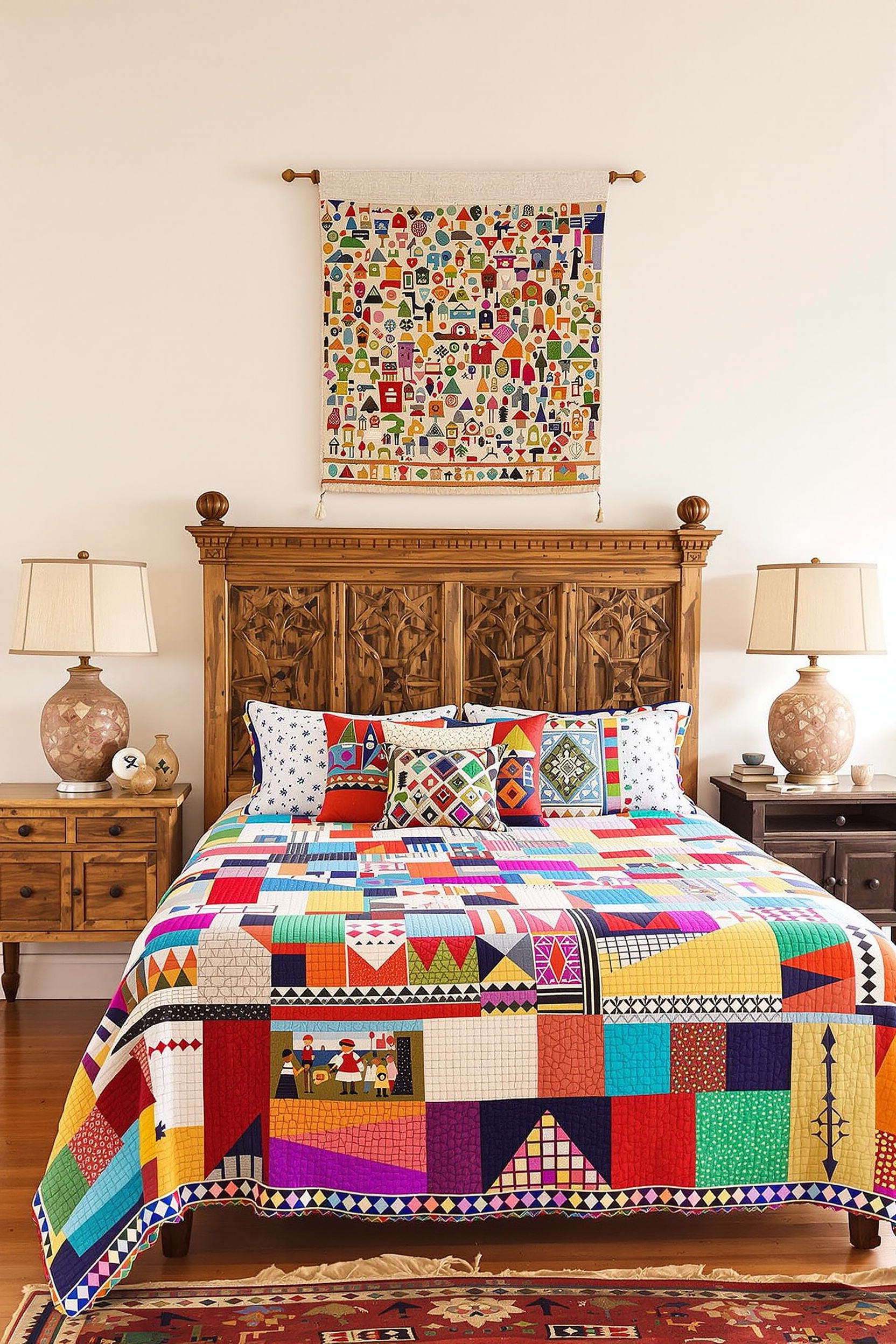 Colorful Comfort and Charm