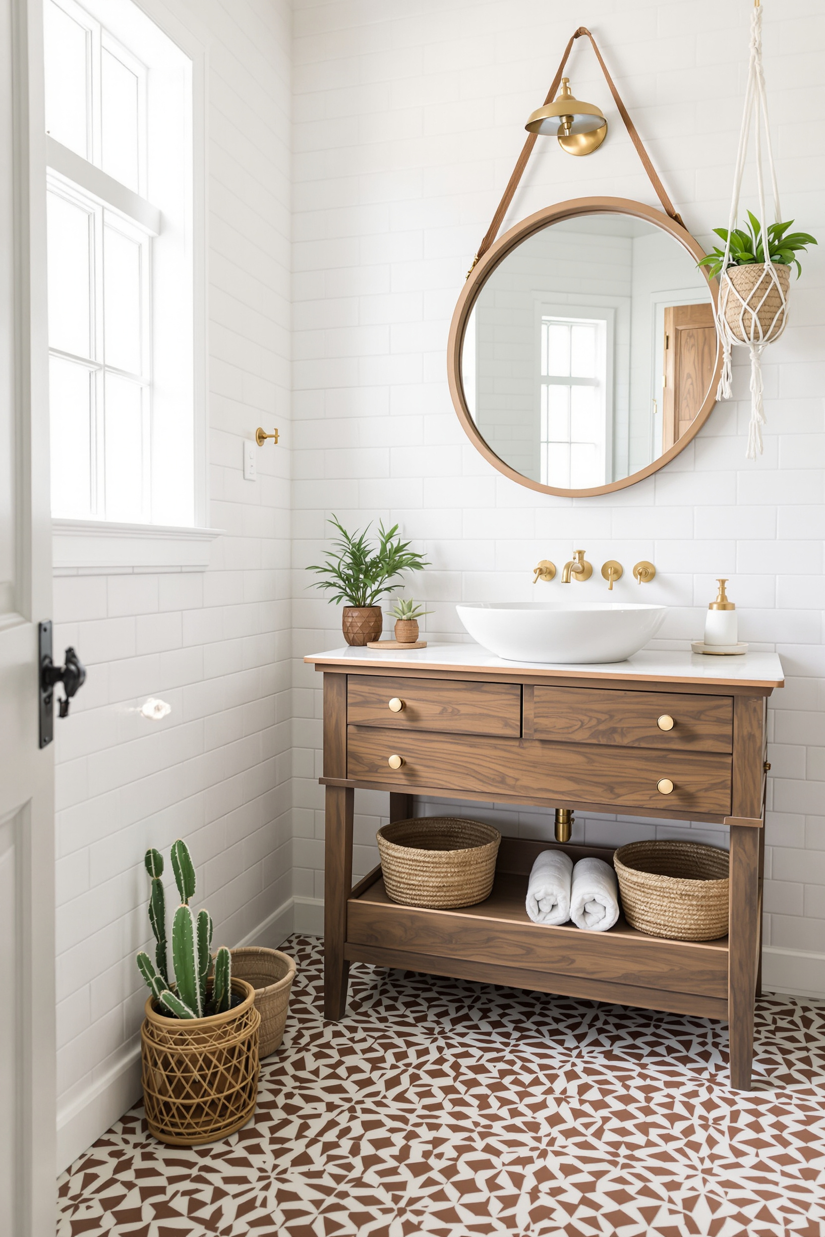 Cozy Charm Bathroom Vibes
