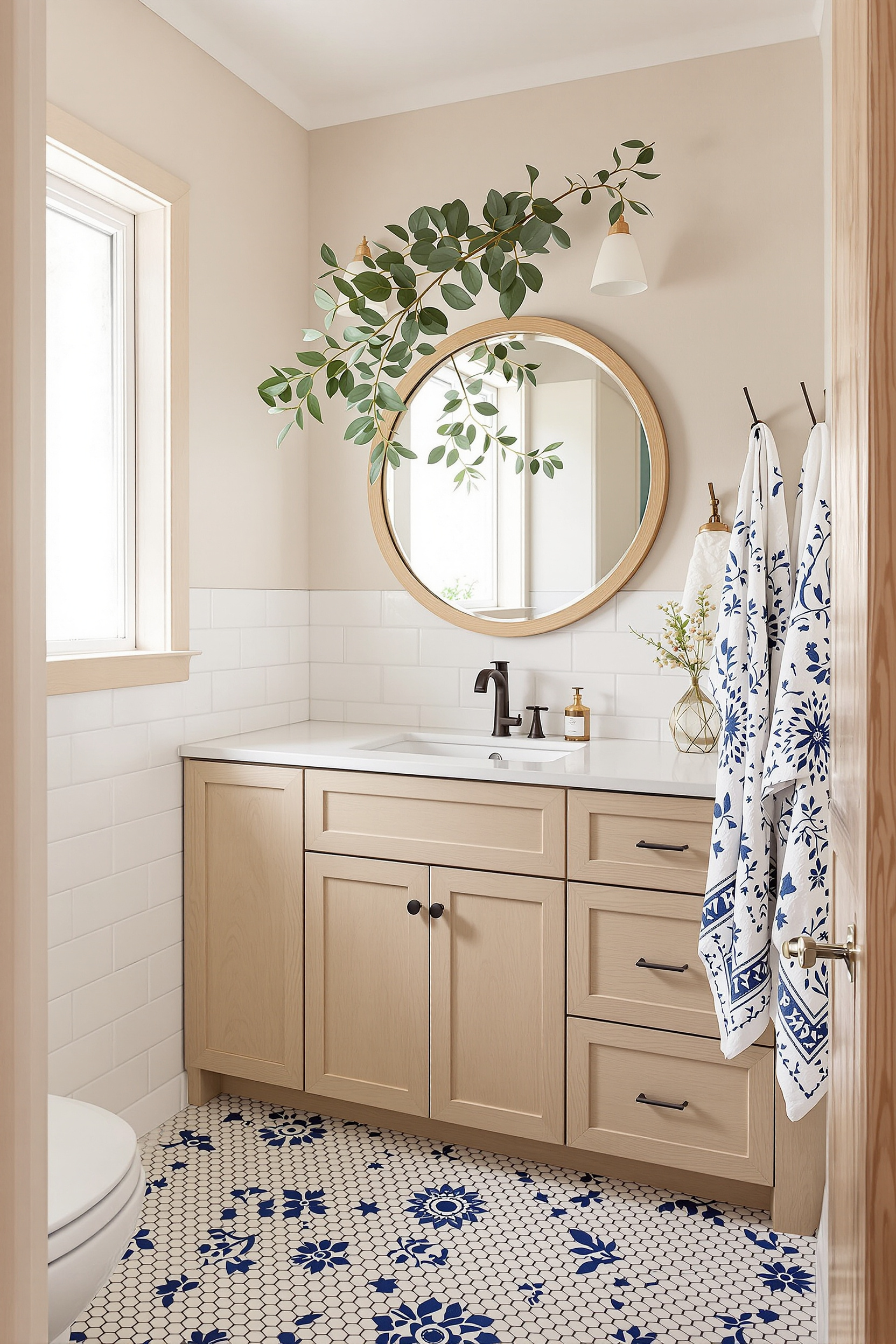Fresh Serenity Bathroom Vibes