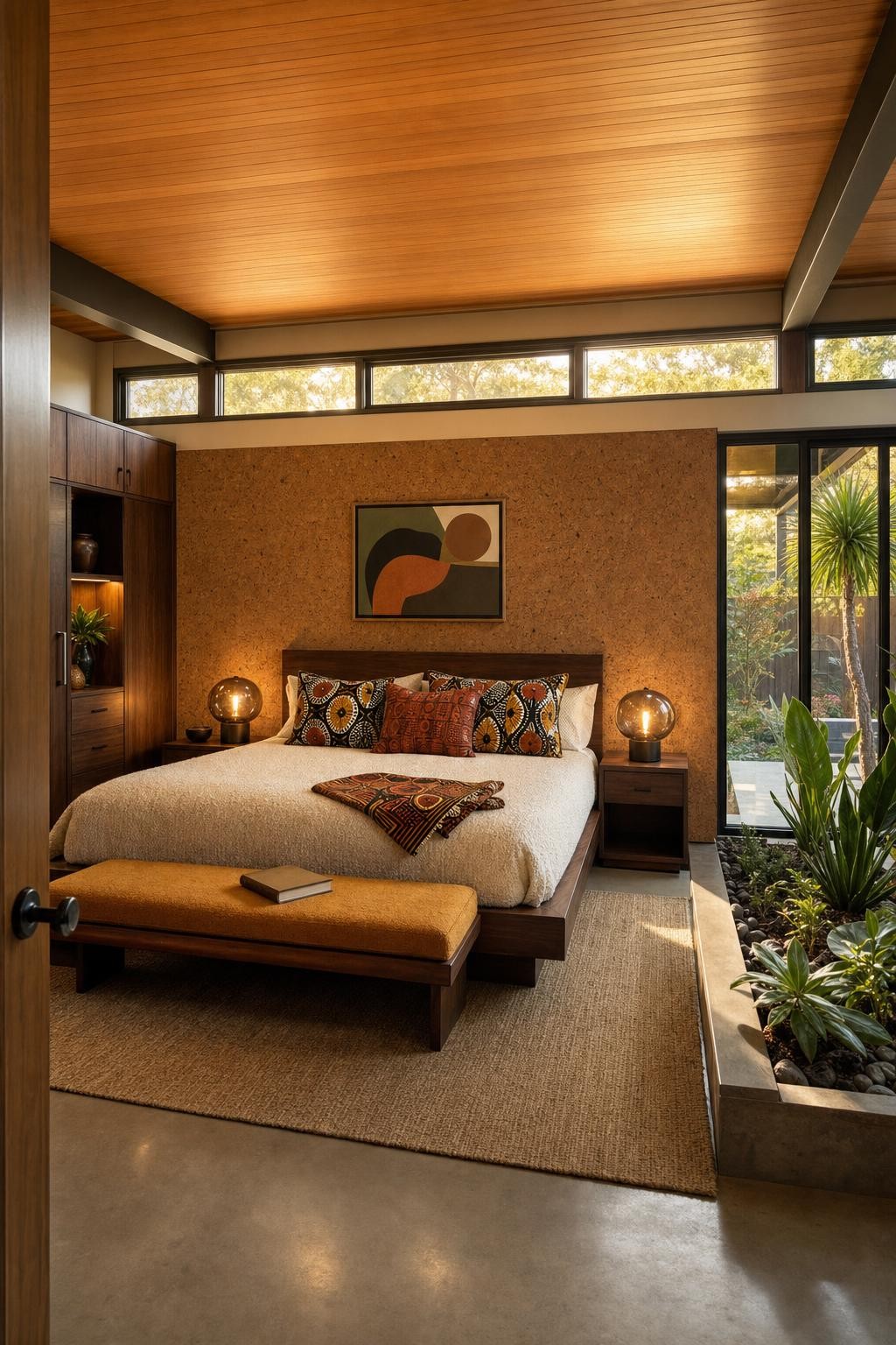 Cozy Afrohemian Bedroom Retreat