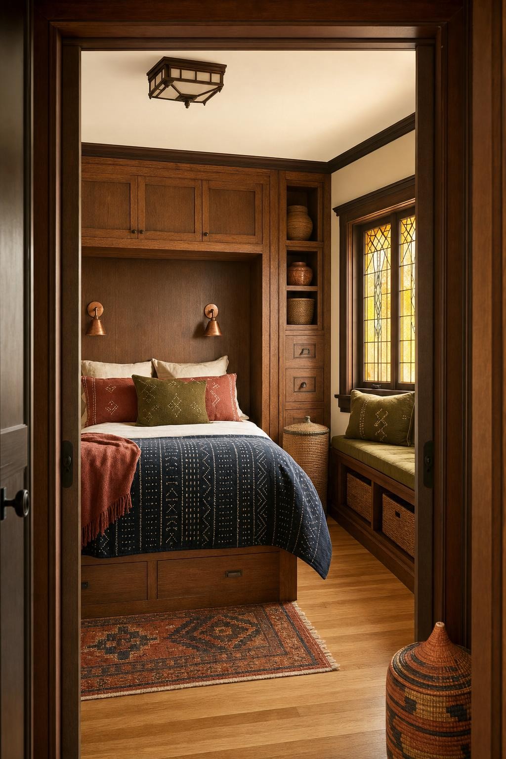 Cozy Afrohemian Bedroom Retreat Vibes