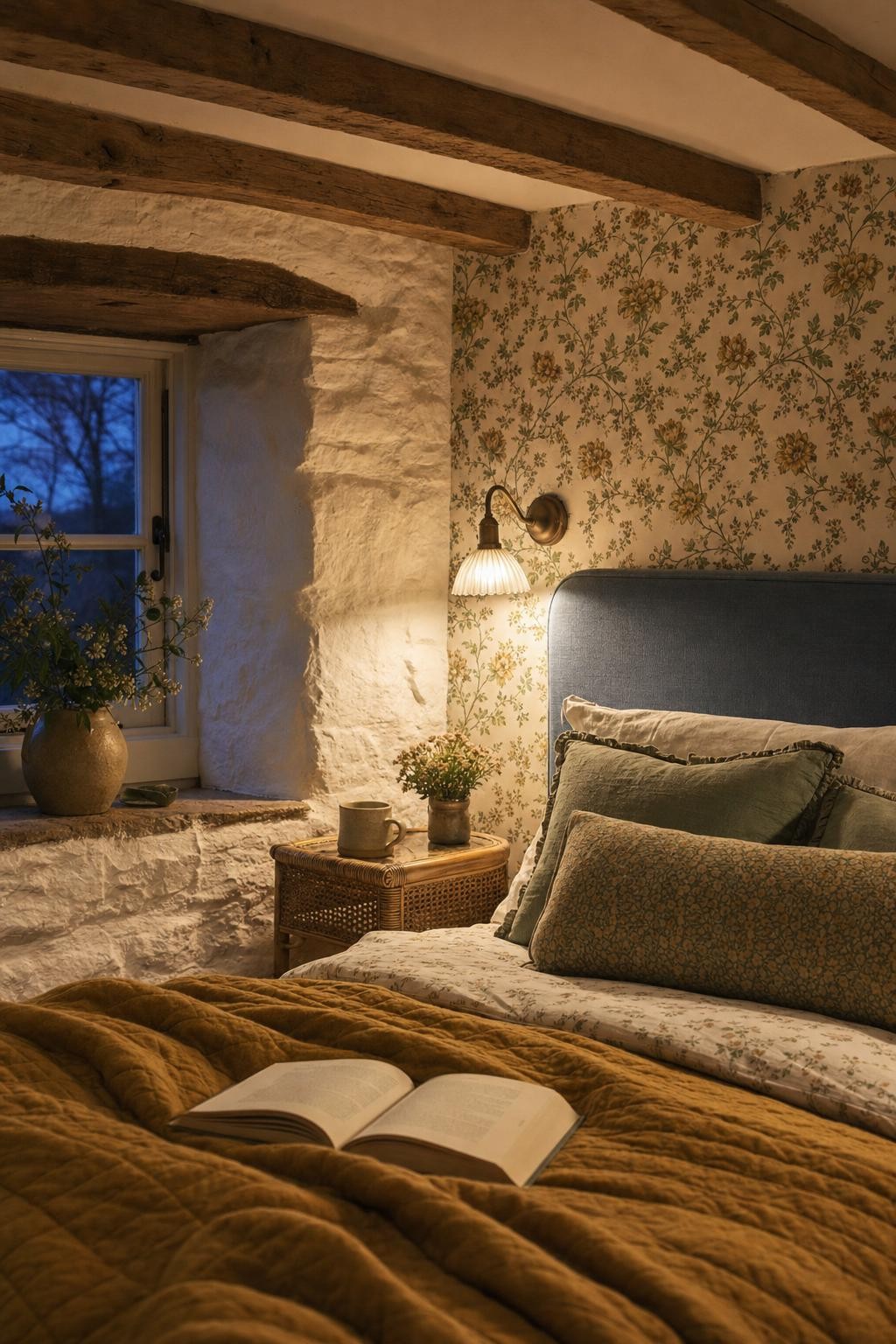 Cozy Cottage Bedroom Warm Charm