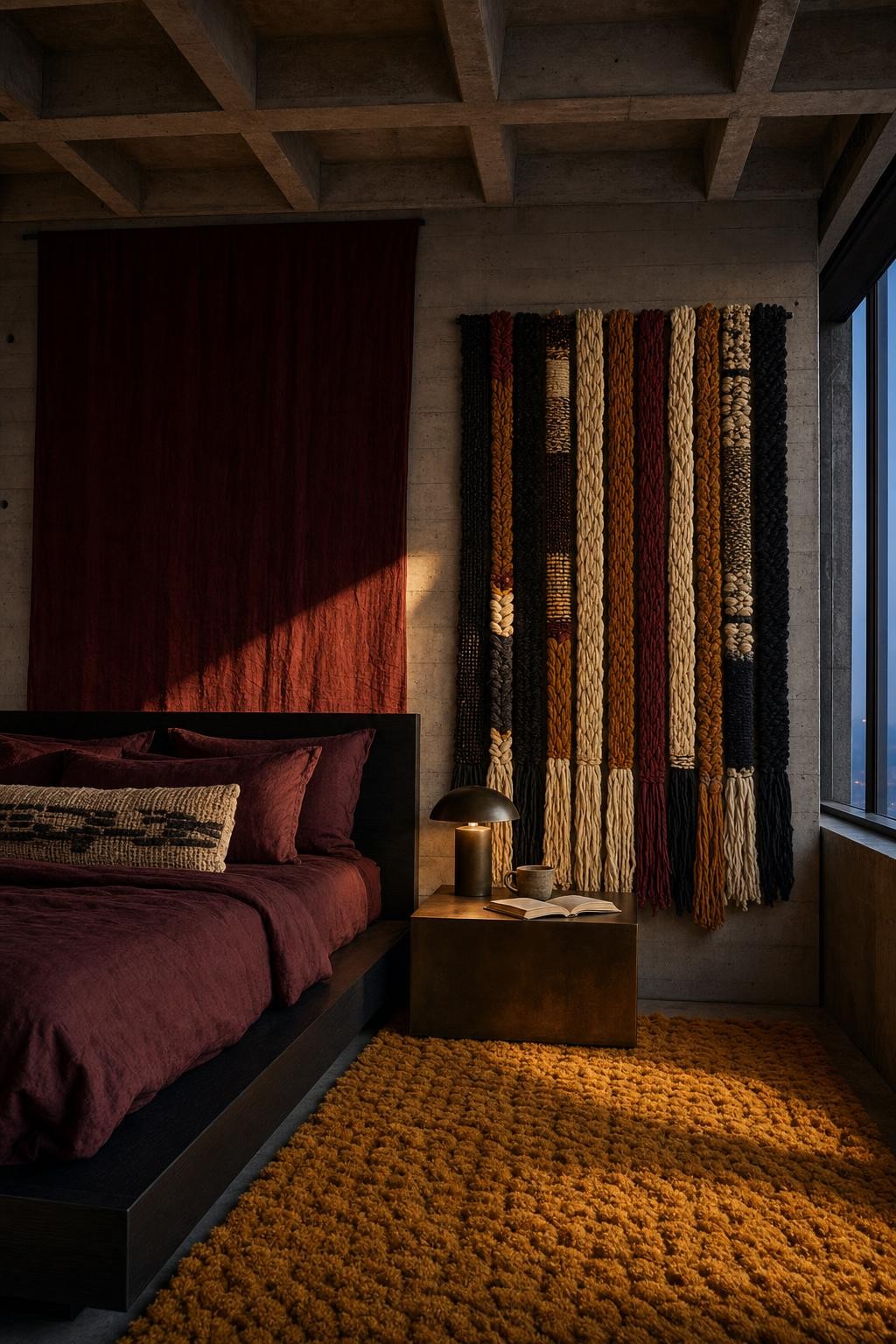 Moody Afrohemian Bedroom Vibes